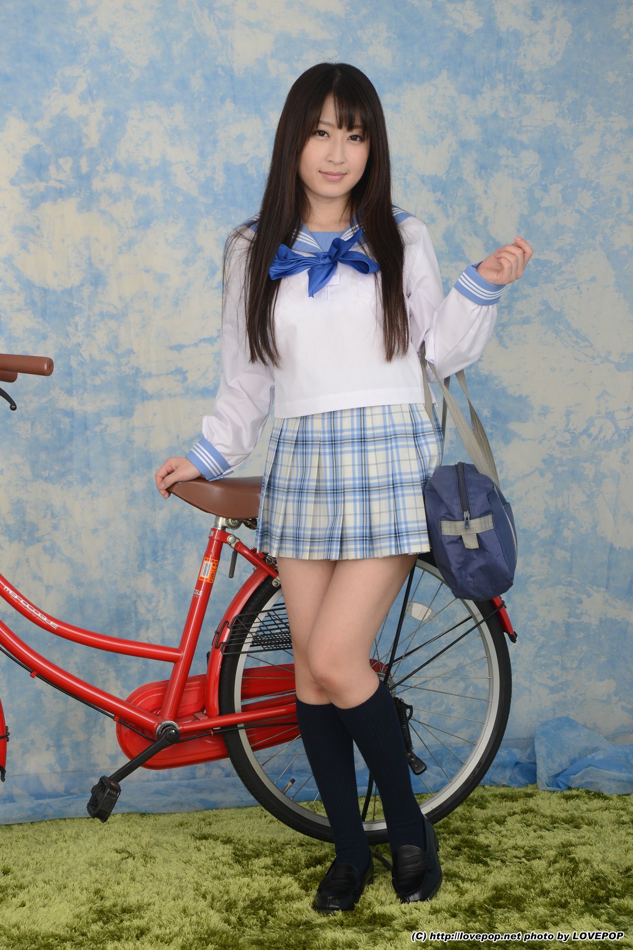 Arisa Misato 美里有紗 单车少女 Set1 [LovePop]