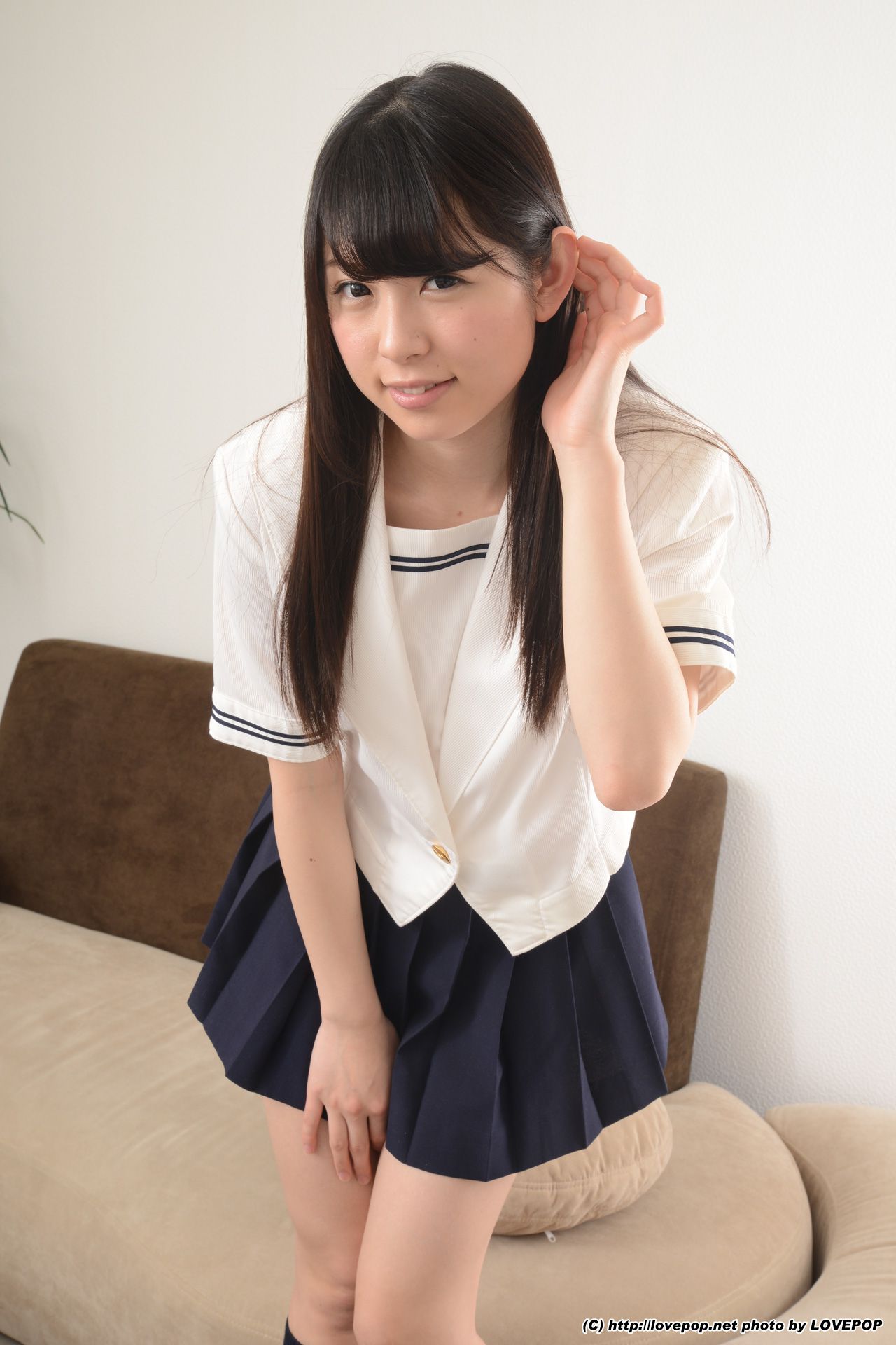Rena Aoi あおいれな 学生制服 Set4 [LovePop]