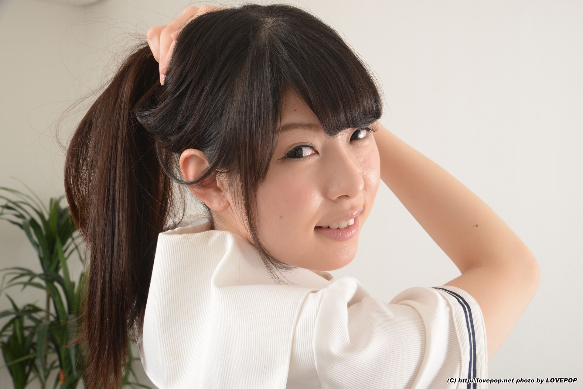 Rena Aoi あおいれな 学生制服 Set4 [LovePop]