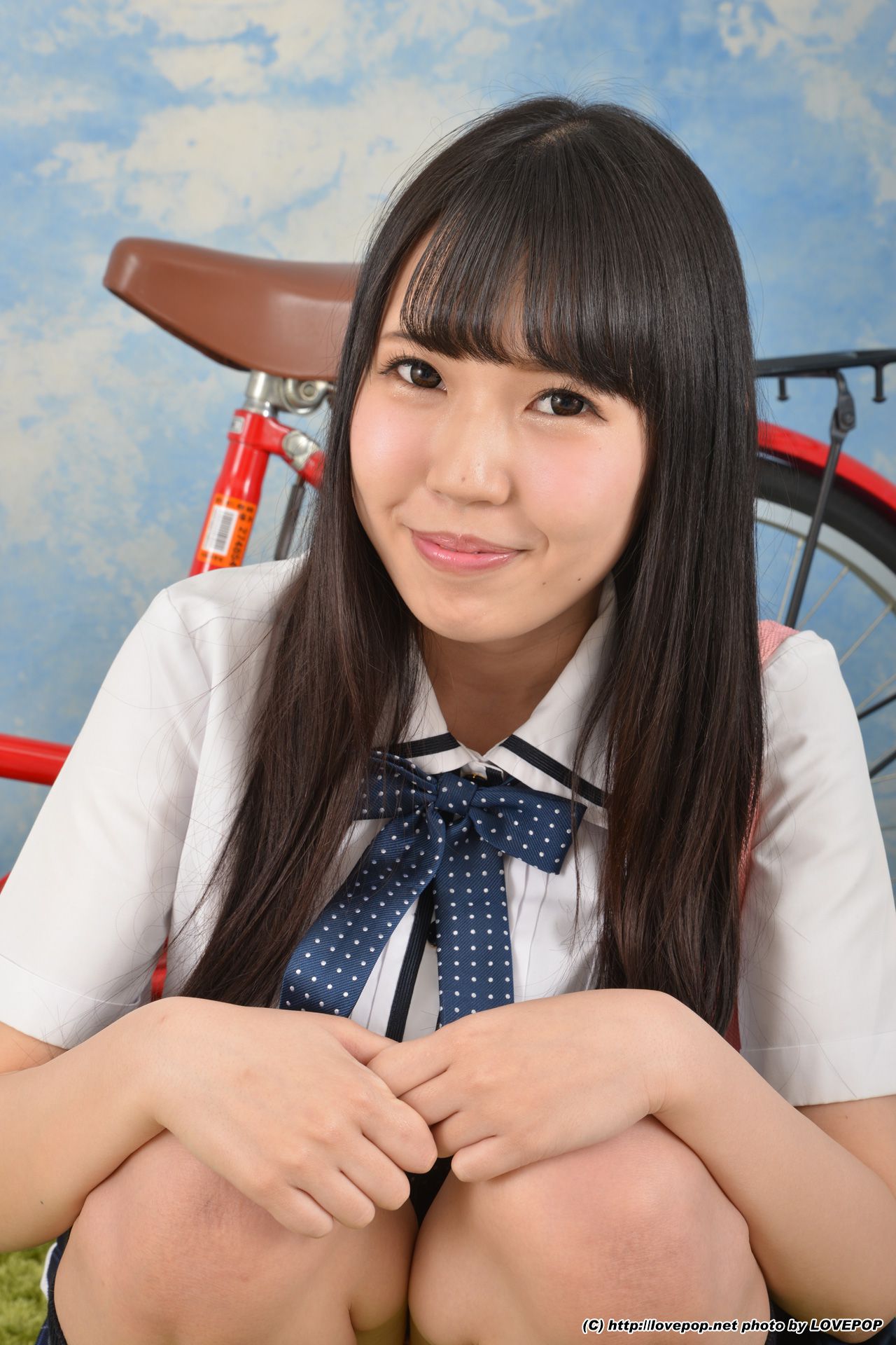 Riko Hinata ひなたりこ 单车少女 Set01 [LovePop]