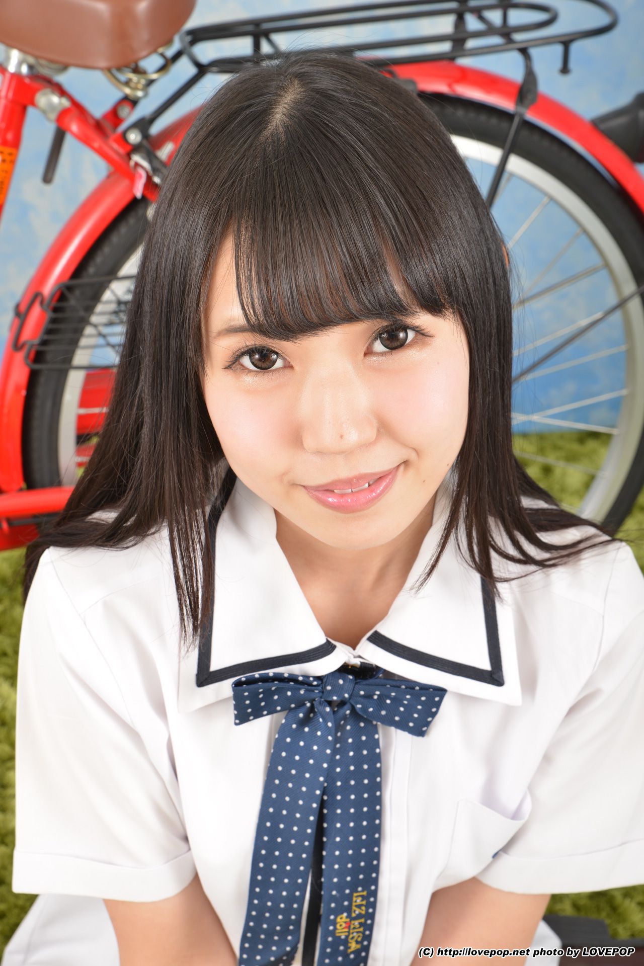 Riko Hinata ひなたりこ 单车少女 Set01 [LovePop]