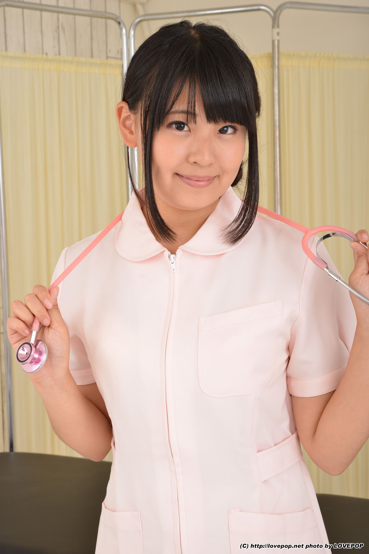 佐藤爱理/さとう愛理 护士服 Set5 [LovePop]