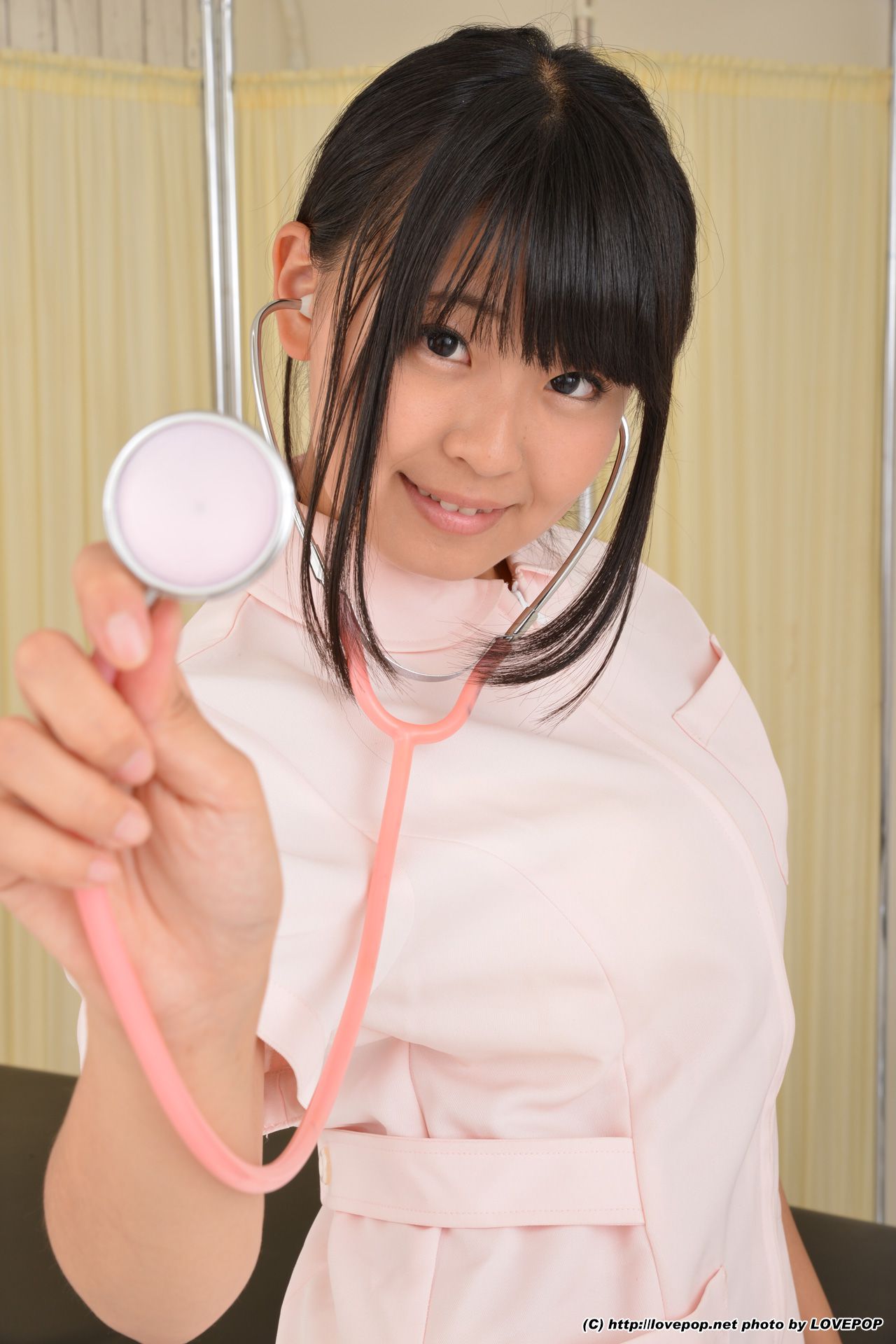 佐藤爱理/さとう愛理 护士服 Set5 [LovePop]