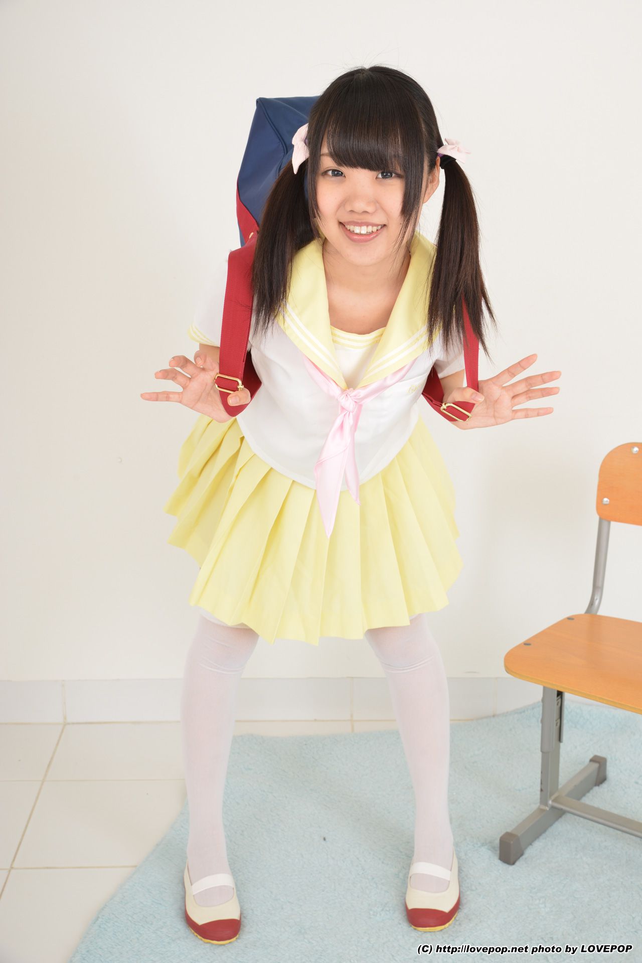 Himawari Natsuno 夏乃ひまわり 学生制服 Set6 [LovePop]