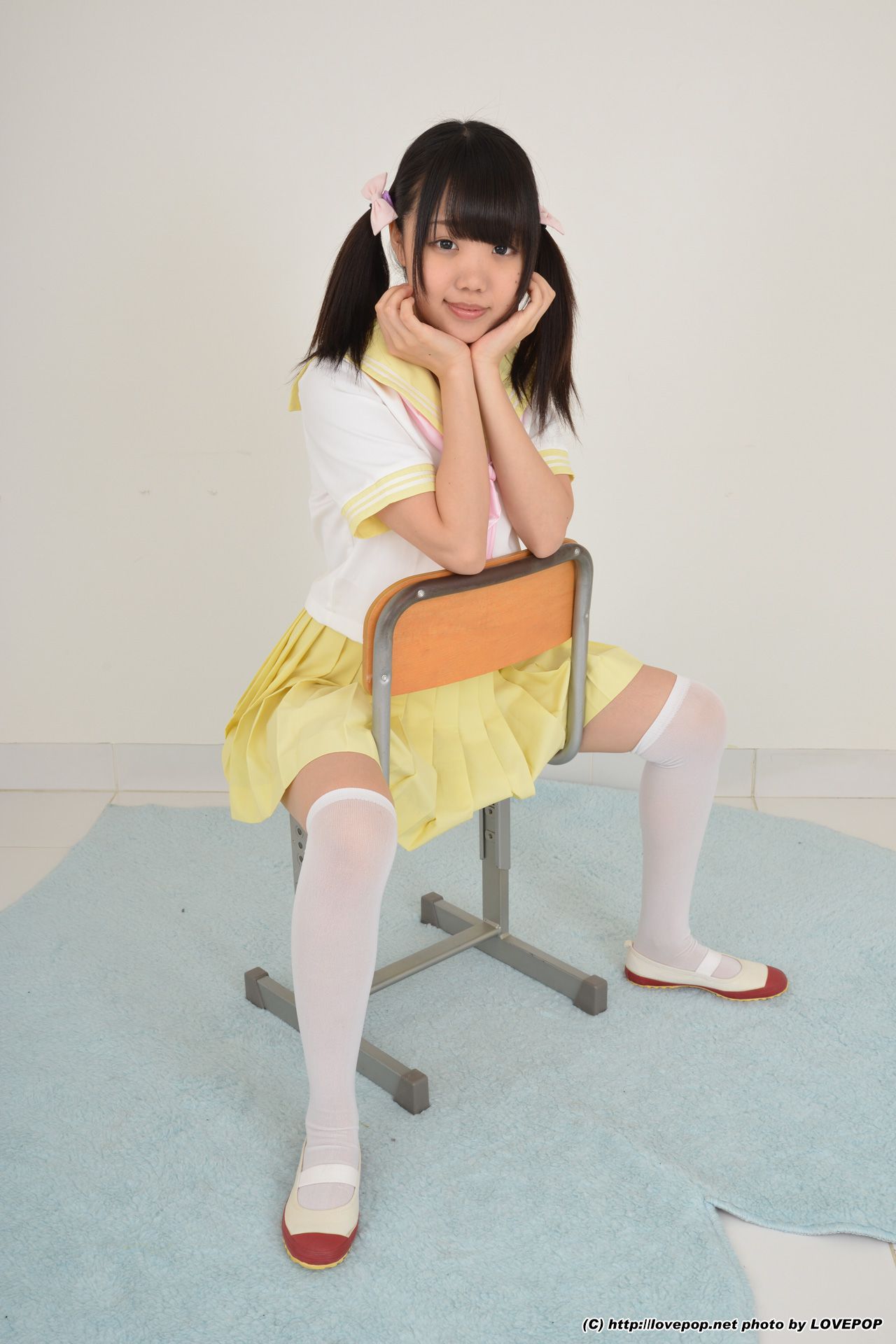 Himawari Natsuno 夏乃ひまわり 学生制服 Set6 [LovePop]