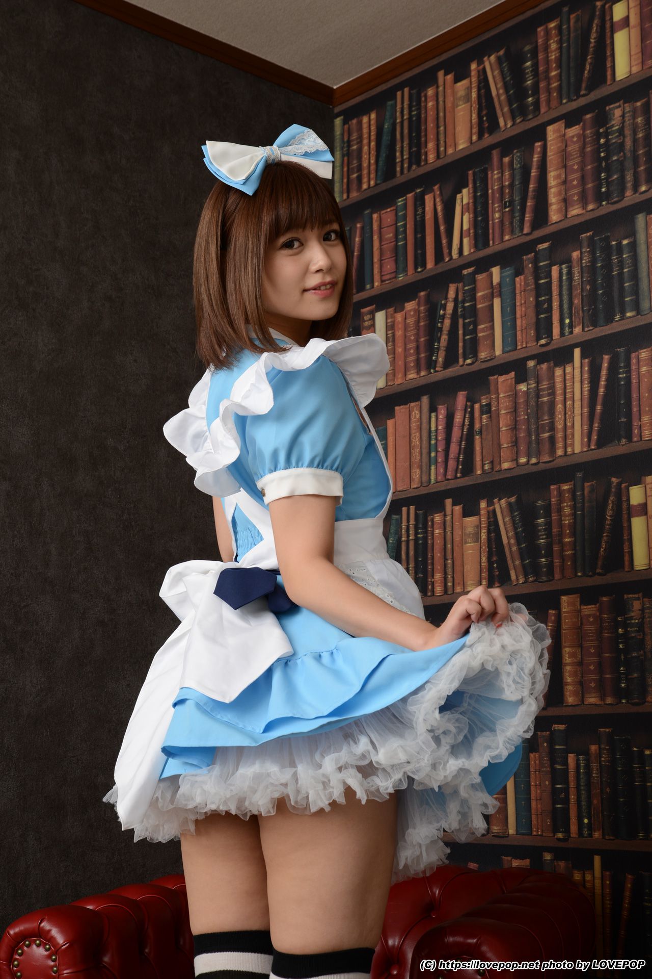 Hikaru Konno 紺野ひかる(绀野光) 女仆 Set06 [LovePop]