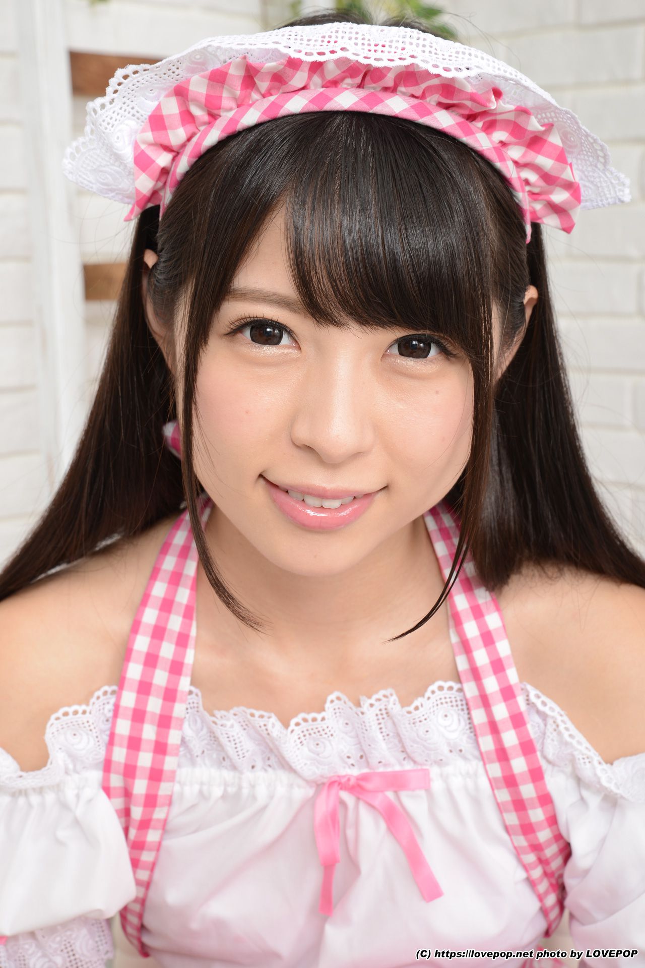 あおいれな Rena Aoi 粉色女仆 Maid Set01 [LovePop]