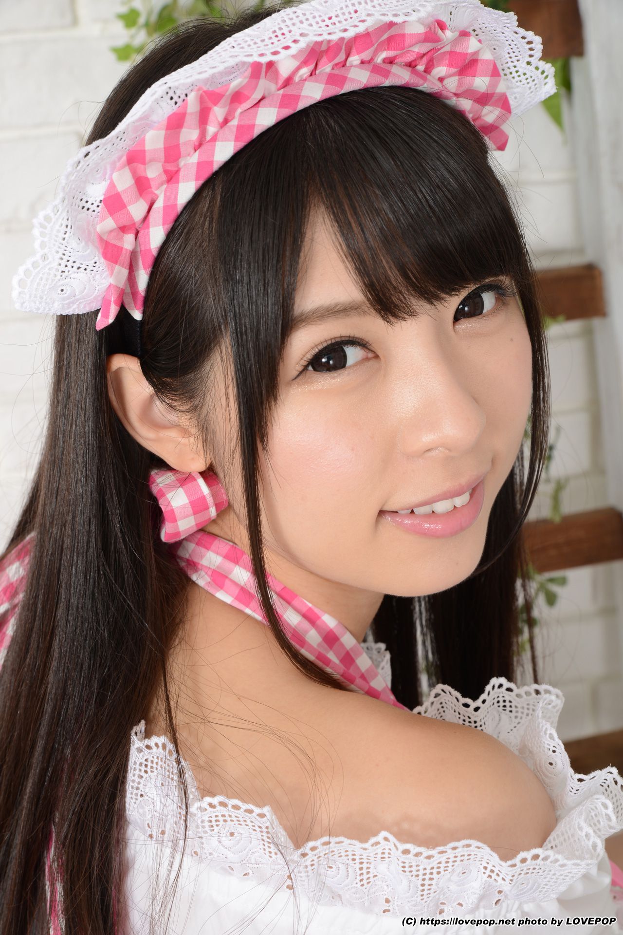 あおいれな Rena Aoi 粉色女仆 Maid Set01 [LovePop]