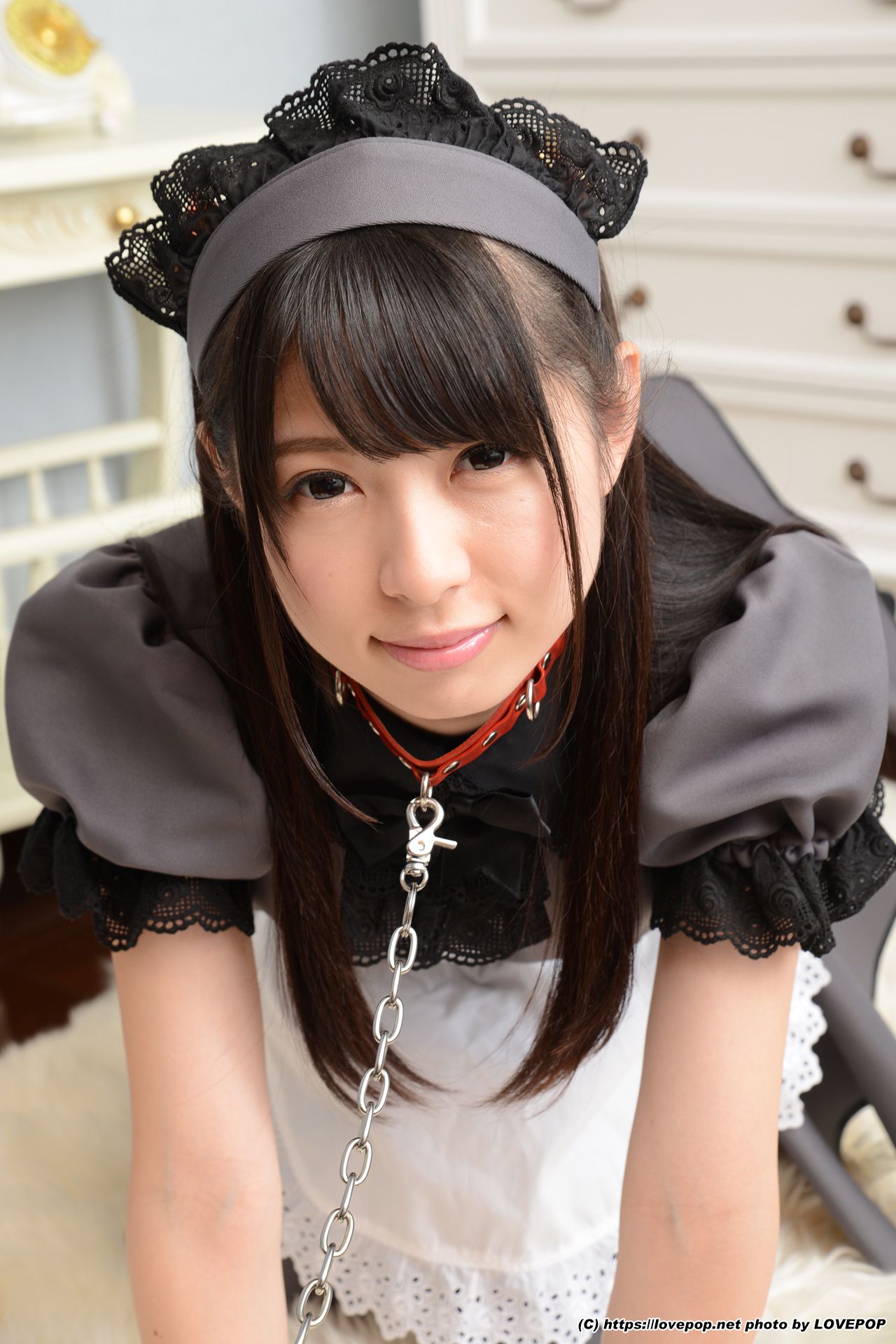 Rena Aoi あおいれな  俏皮厨娘 Maid Set02 [LovePop]