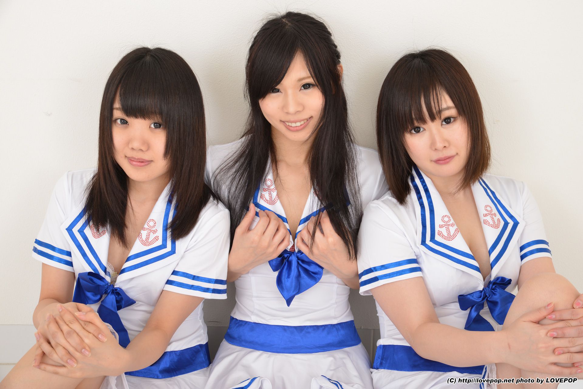 瀬戸愛莉&夏乃ひまわり&一乃瀬るりあ tsu∞na∞gu Set01 [LovePop]