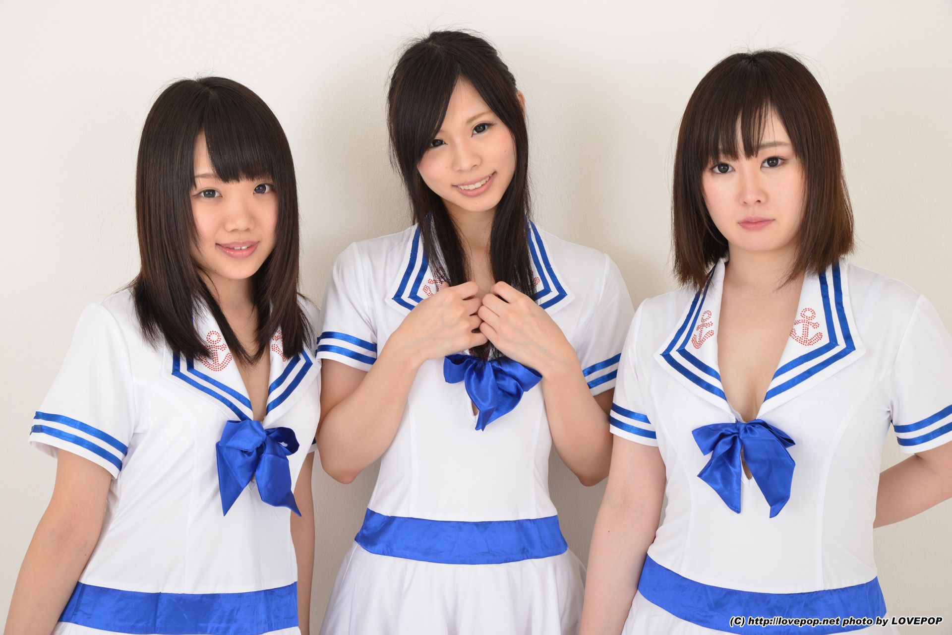 瀬戸愛莉&夏乃ひまわり&一乃瀬るりあ tsu∞na∞gu Set01 [LovePop]