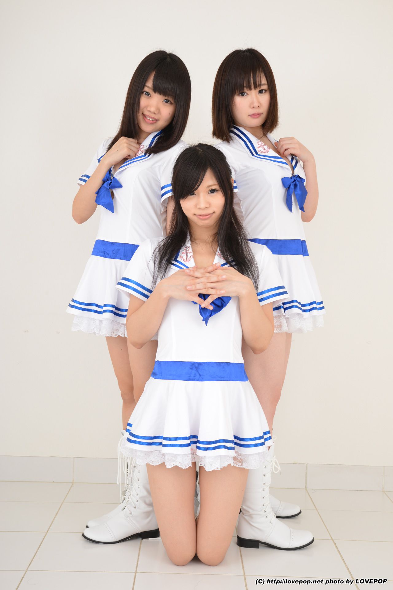 瀬戸愛莉&夏乃ひまわり&一乃瀬るりあ tsu∞na∞gu Set01 [LovePop]