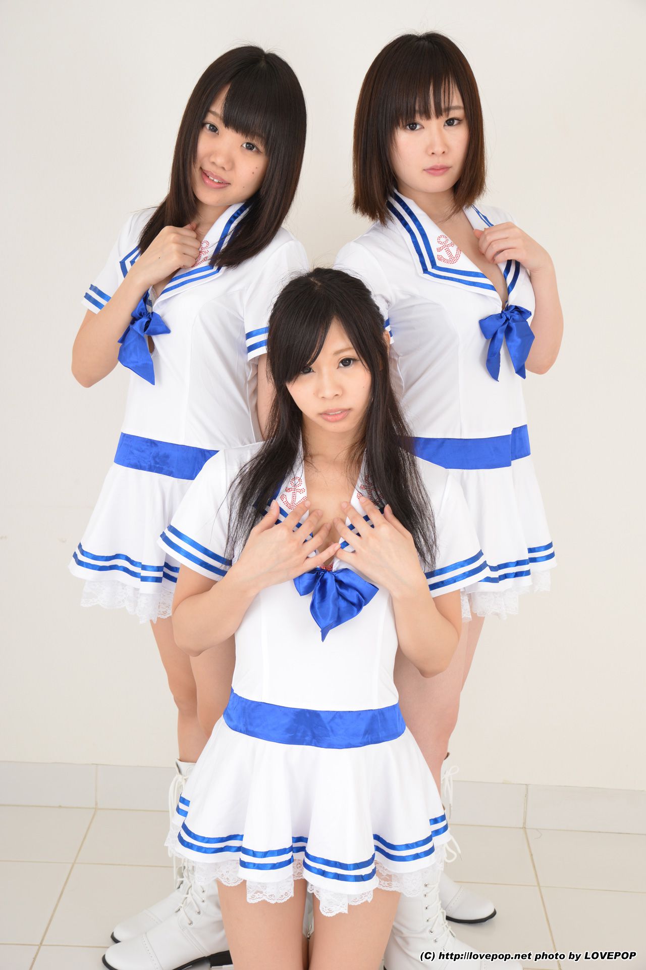瀬戸愛莉&夏乃ひまわり&一乃瀬るりあ tsu∞na∞gu Set01 [LovePop]