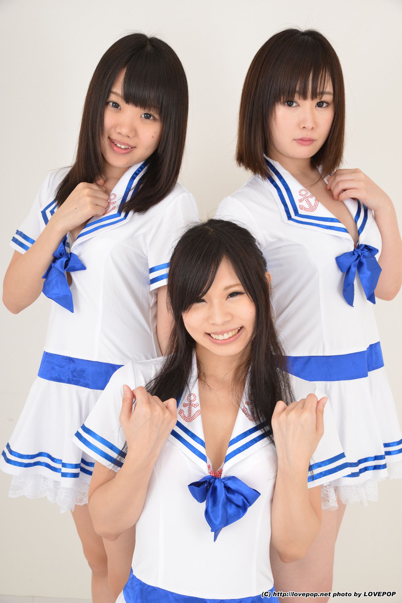 瀬戸愛莉&夏乃ひまわり&一乃瀬るりあ tsu∞na∞gu Set01 [LovePop]