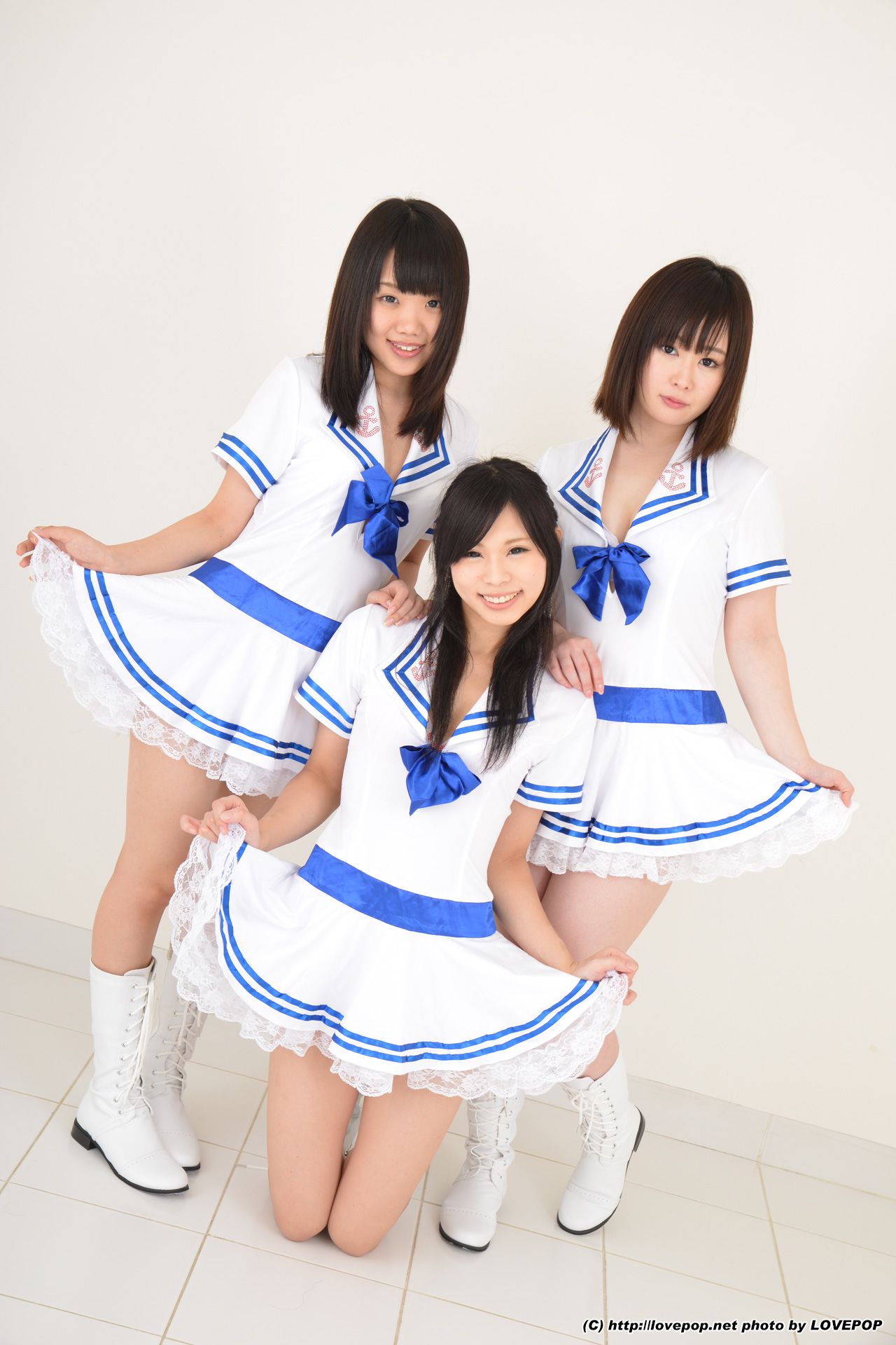 瀬戸愛莉&夏乃ひまわり&一乃瀬るりあ tsu∞na∞gu Set01 [LovePop]