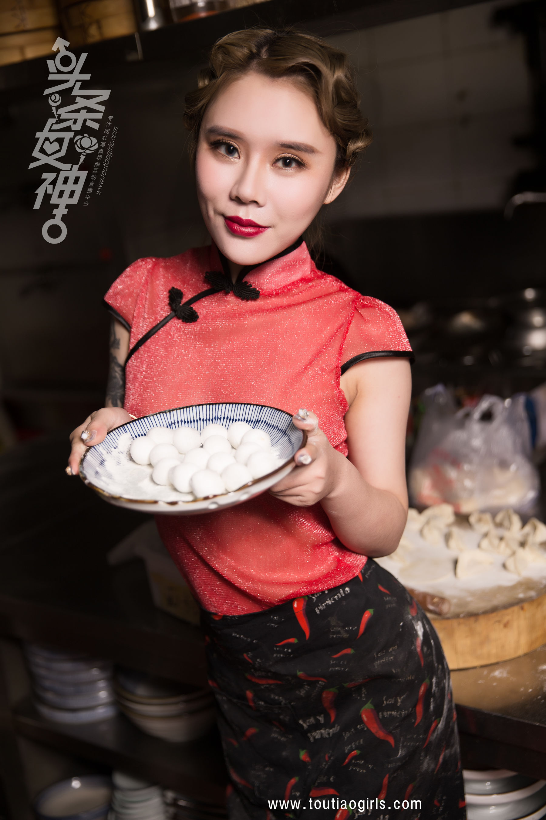 爱丽莎《元宵饺子》 [头条女神Toutiaogirls]