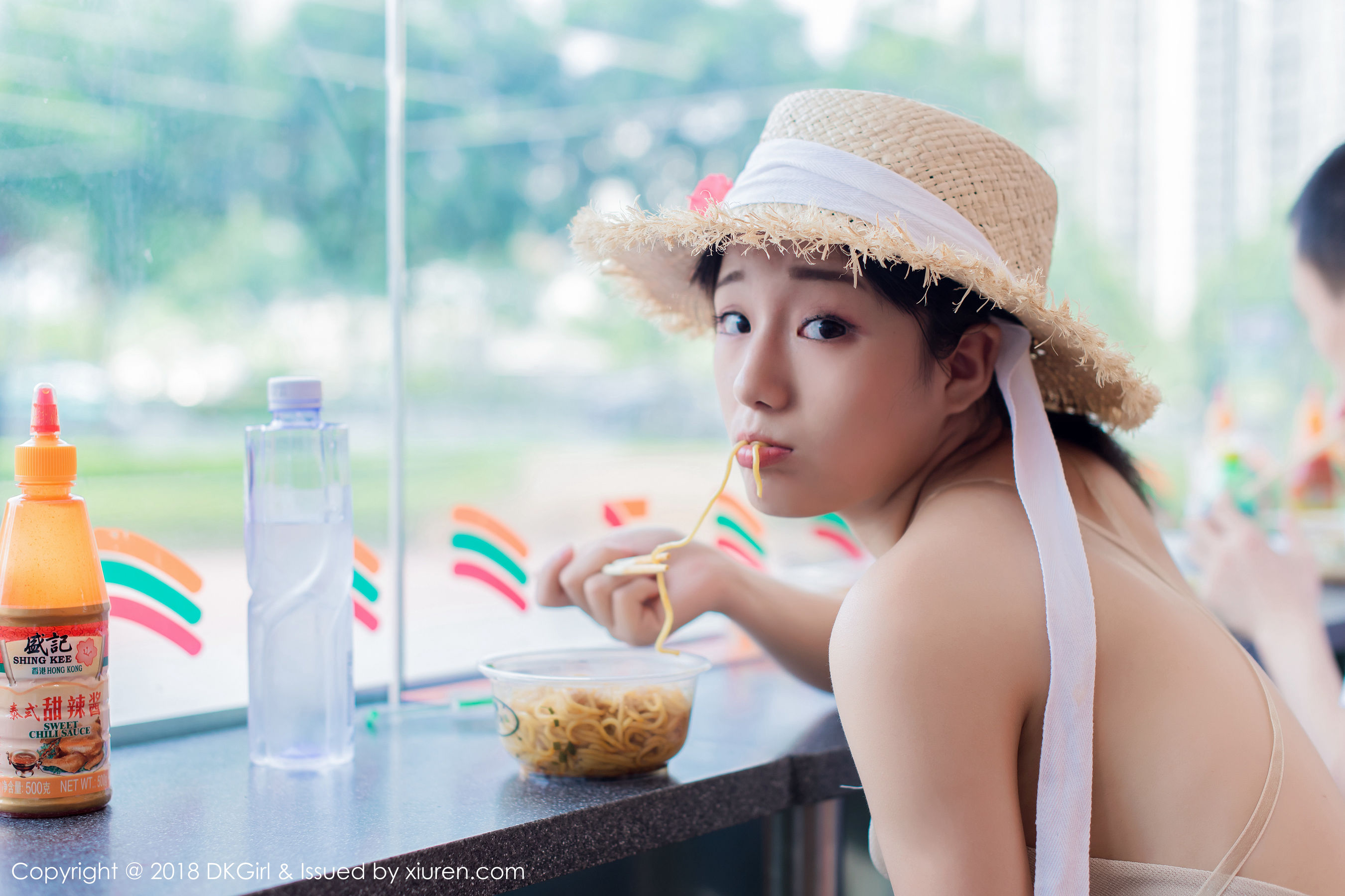 苍井优香《清纯甜美草帽少女》 [御女郎DKGirl] Vol.055