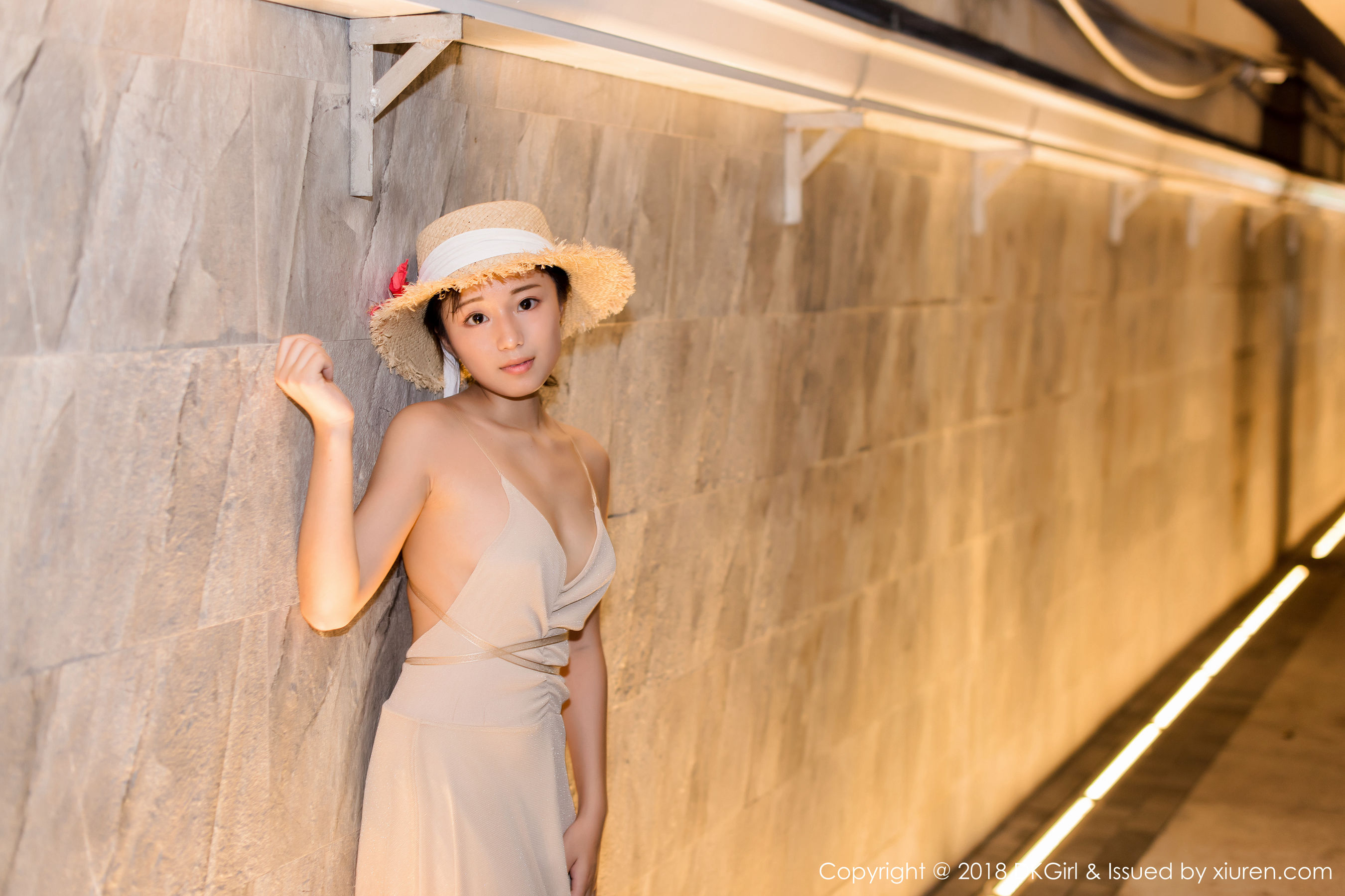 苍井优香《清纯甜美草帽少女》 [御女郎DKGirl] Vol.055