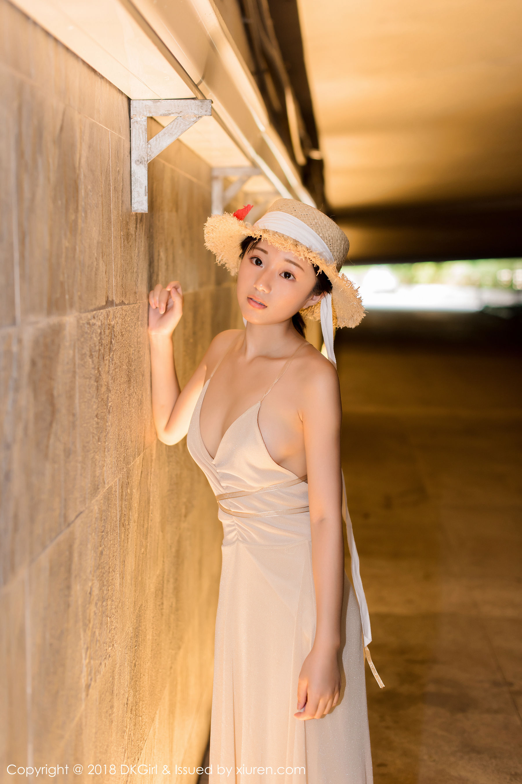 苍井优香《清纯甜美草帽少女》 [御女郎DKGirl] Vol.055