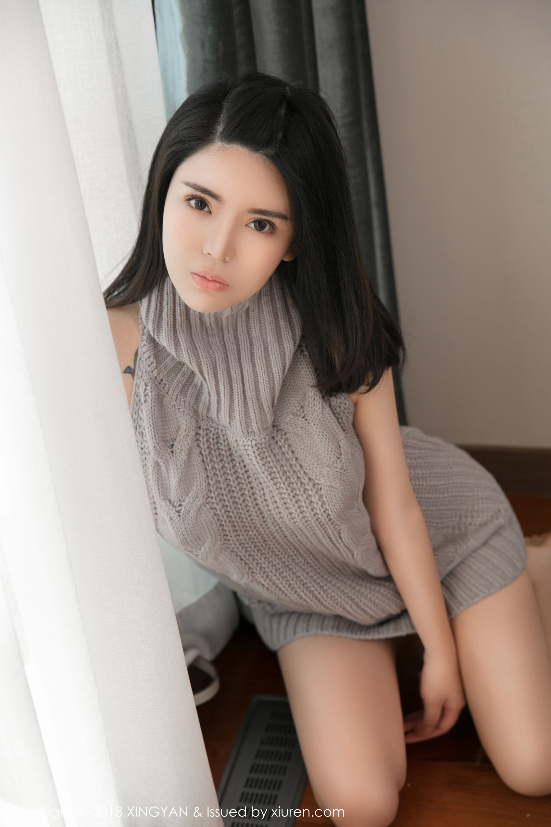 陈曦Lily《开背毛衣》 [星颜社XINGYAN] Vol.012