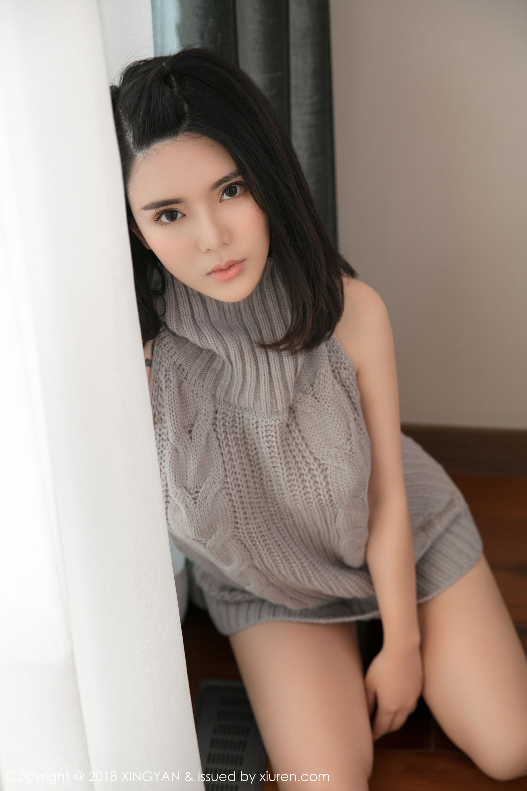陈曦Lily《开背毛衣》 [星颜社XINGYAN] Vol.012