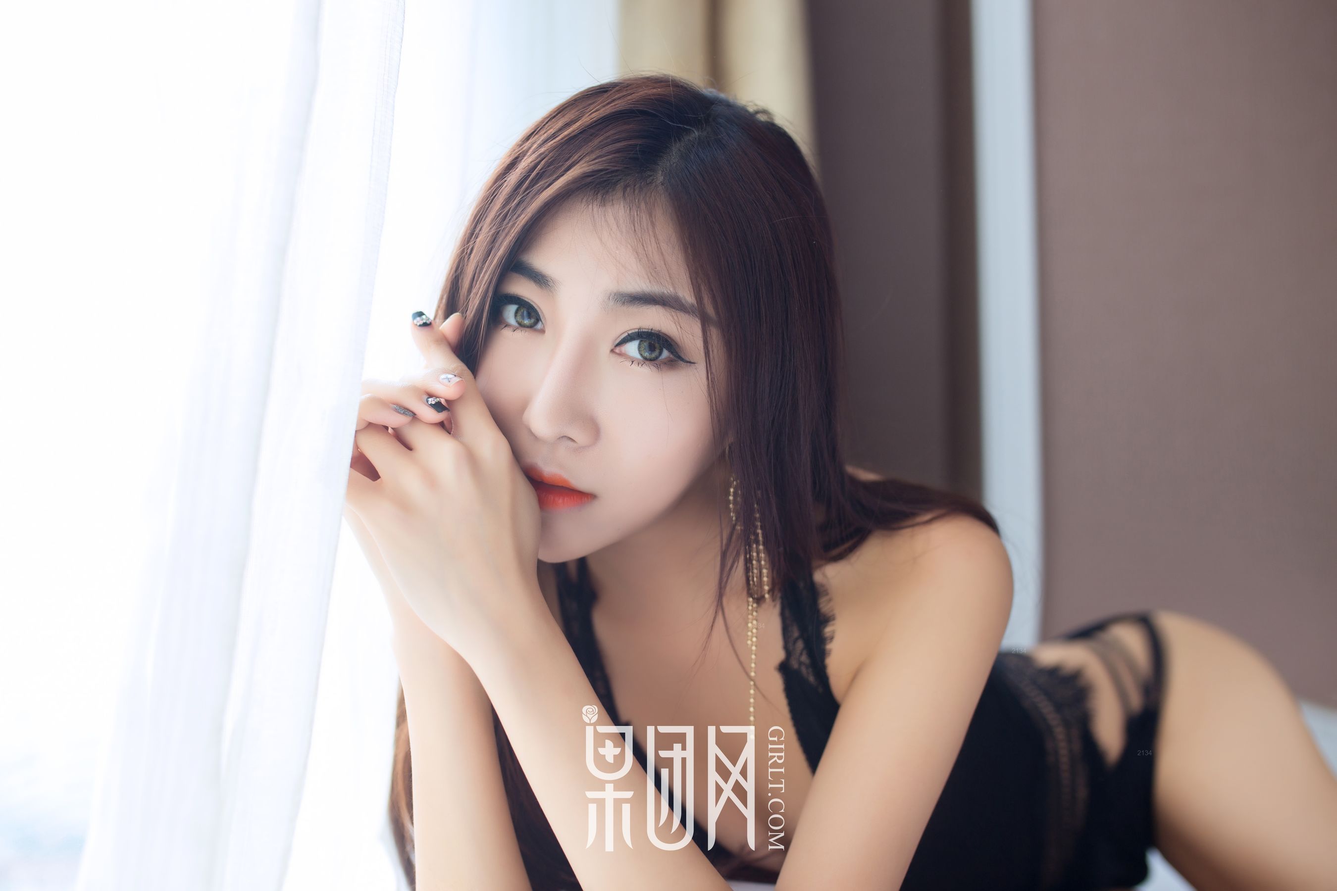 笑笑《坠入凡间的仙子，等待田耕回来的夫君！》 [果团Girlt] No.121