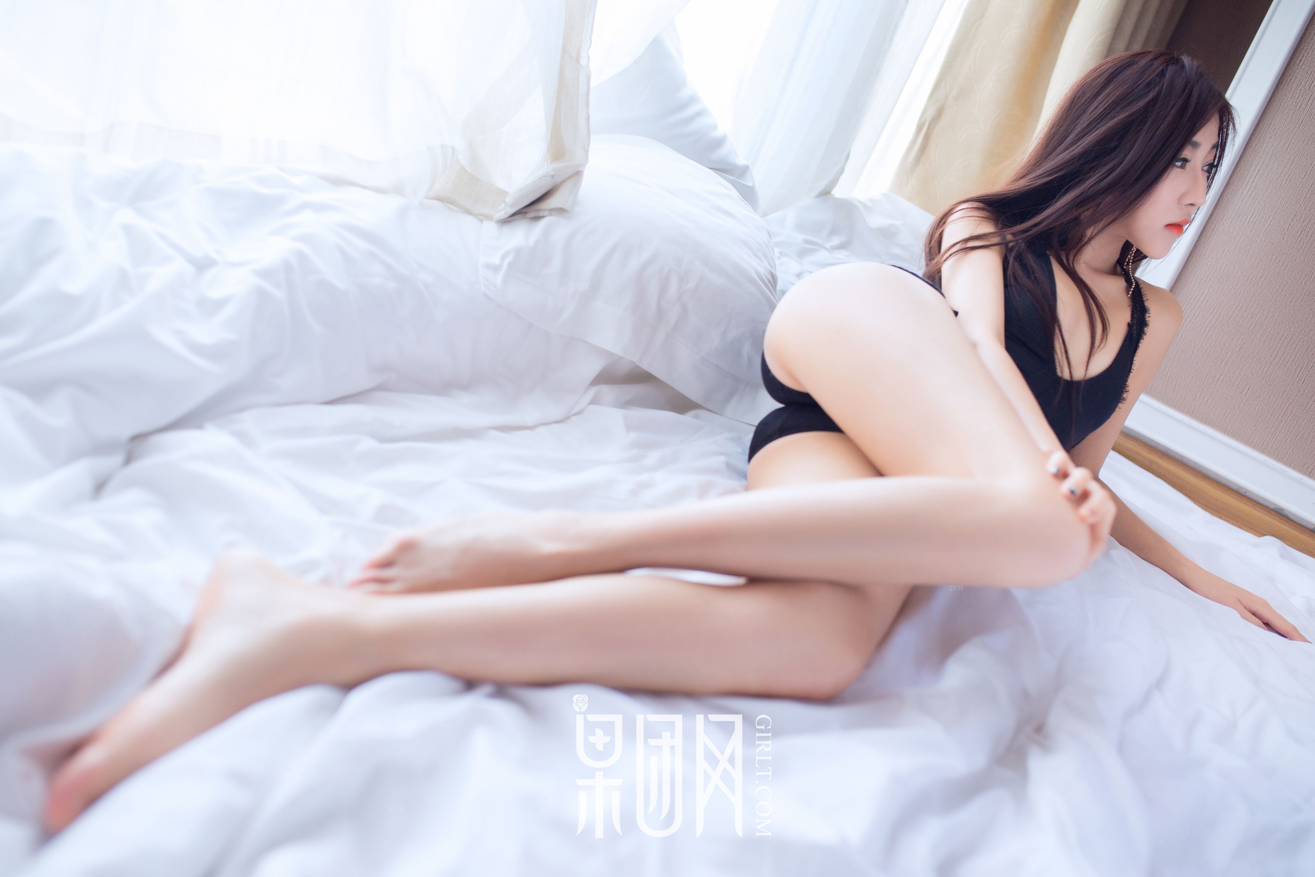 笑笑《坠入凡间的仙子，等待田耕回来的夫君！》 [果团Girlt] No.121