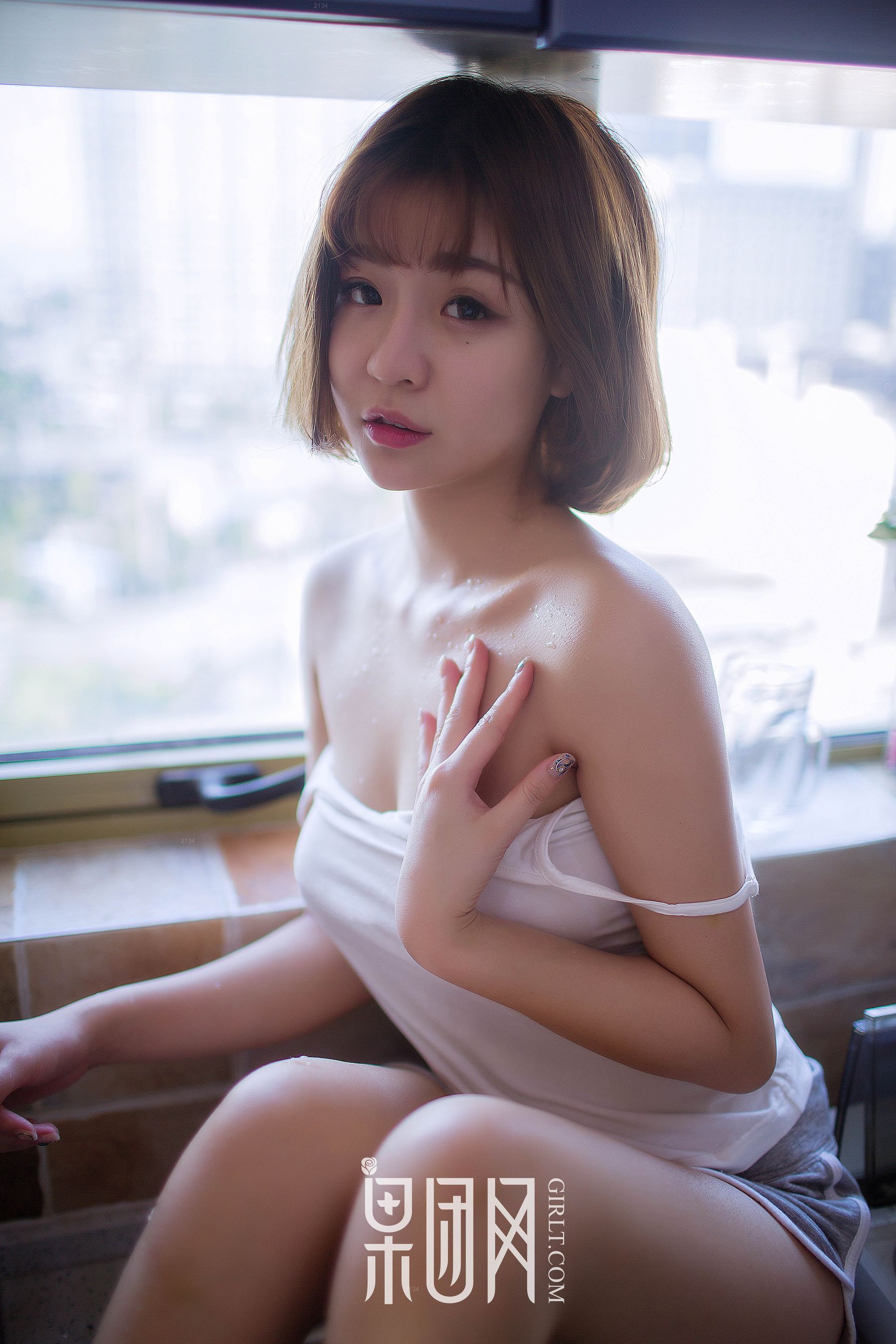 星野千美奈《巨乳萝莉》 [果团Girlt]熊川纪信 No.007