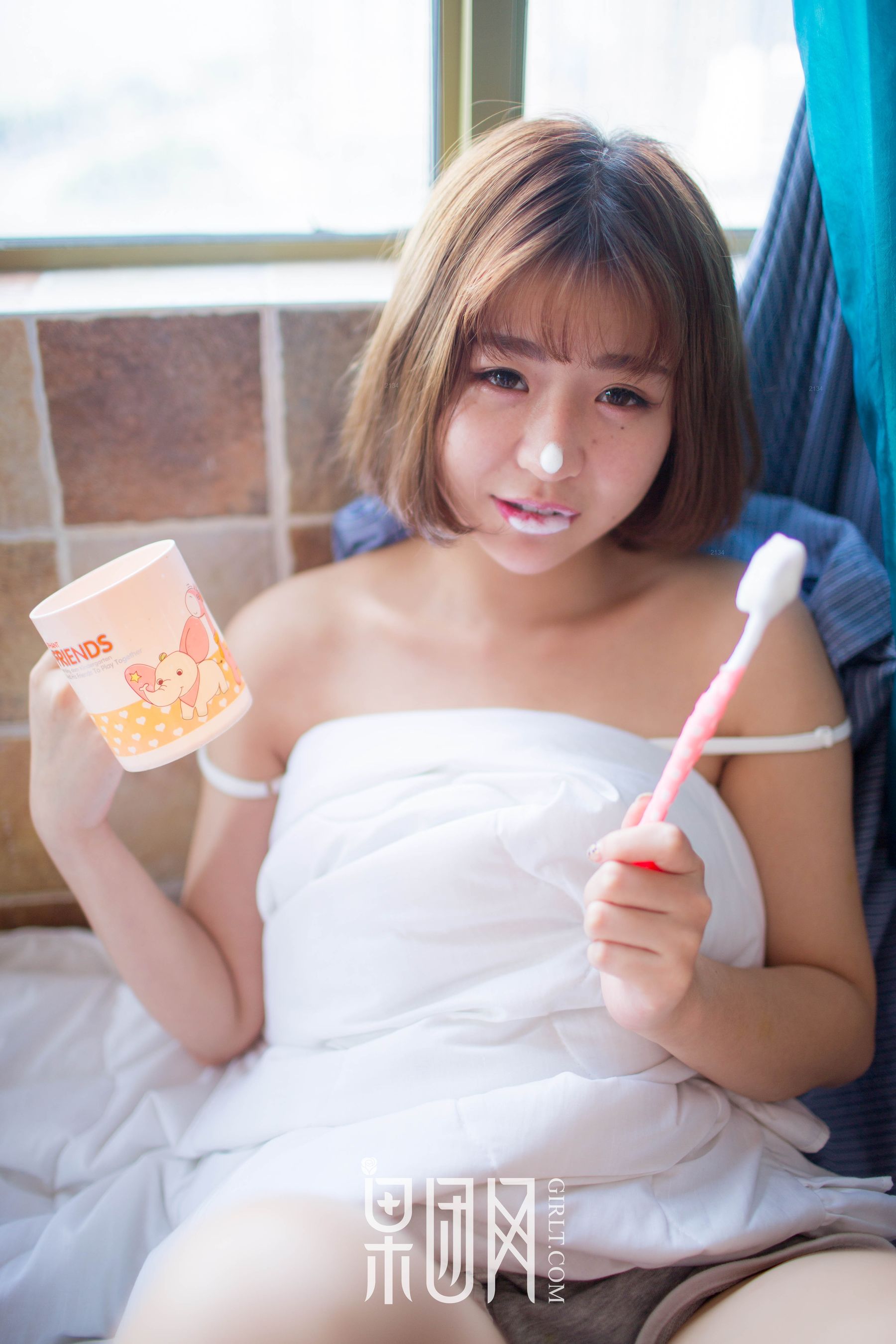 星野千美奈《巨乳萝莉》 [果团Girlt]熊川纪信 No.007