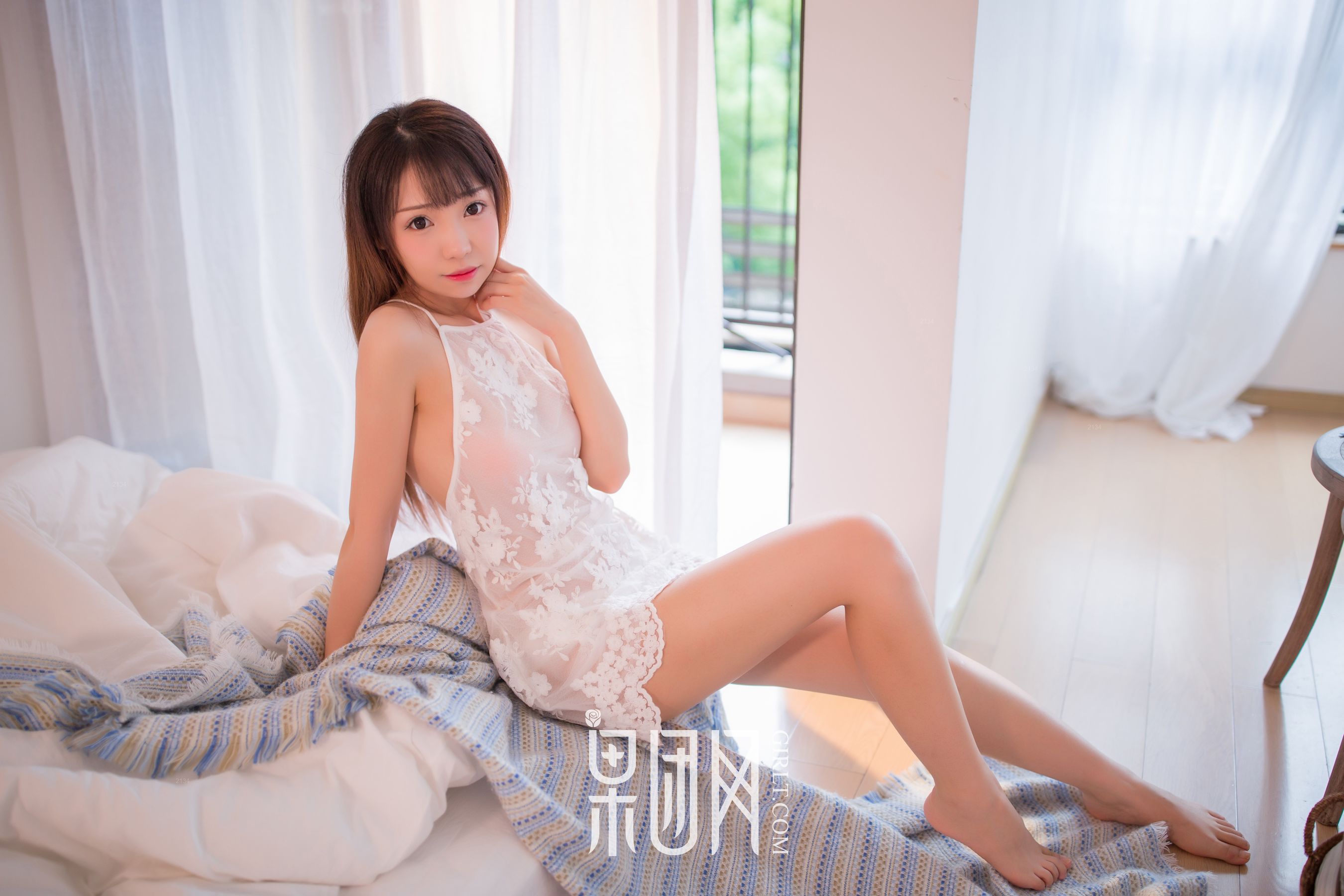 《可爱萝莉大胆尝试蕾丝诱惑！》 [果团Girlt]熊川纪信 No.012