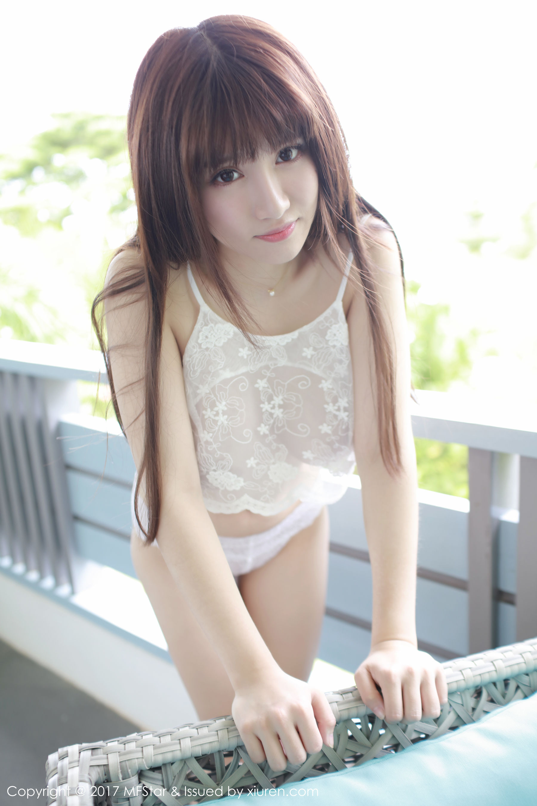 K8傲娇萌萌Vivian《性感女仆装+半透蕾丝内衣》 [模范学院MFStar] Vol.114