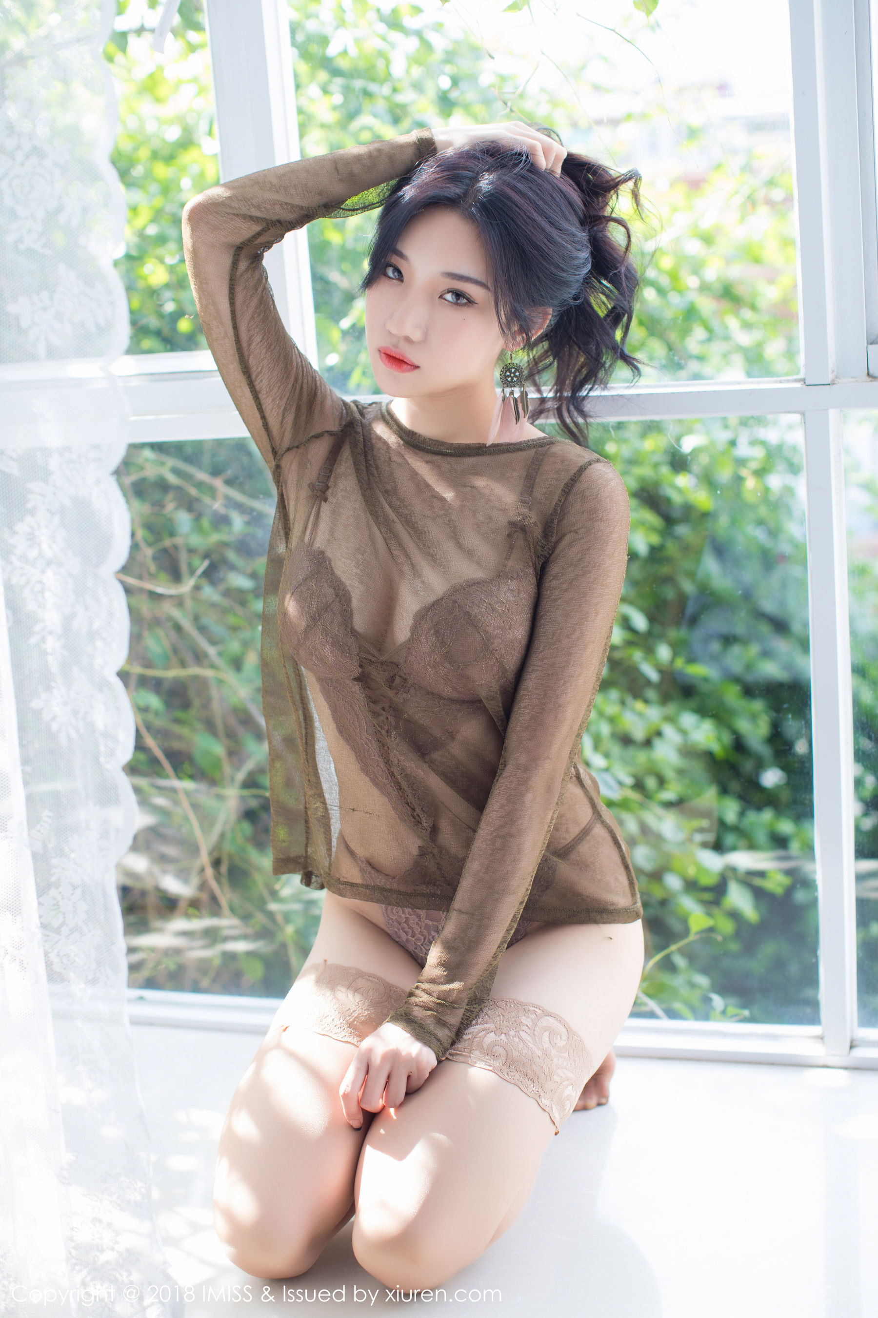 小狐狸Sica《极致诱惑的丝袜美腿系列》 [爱蜜社IMiss] Vol.218