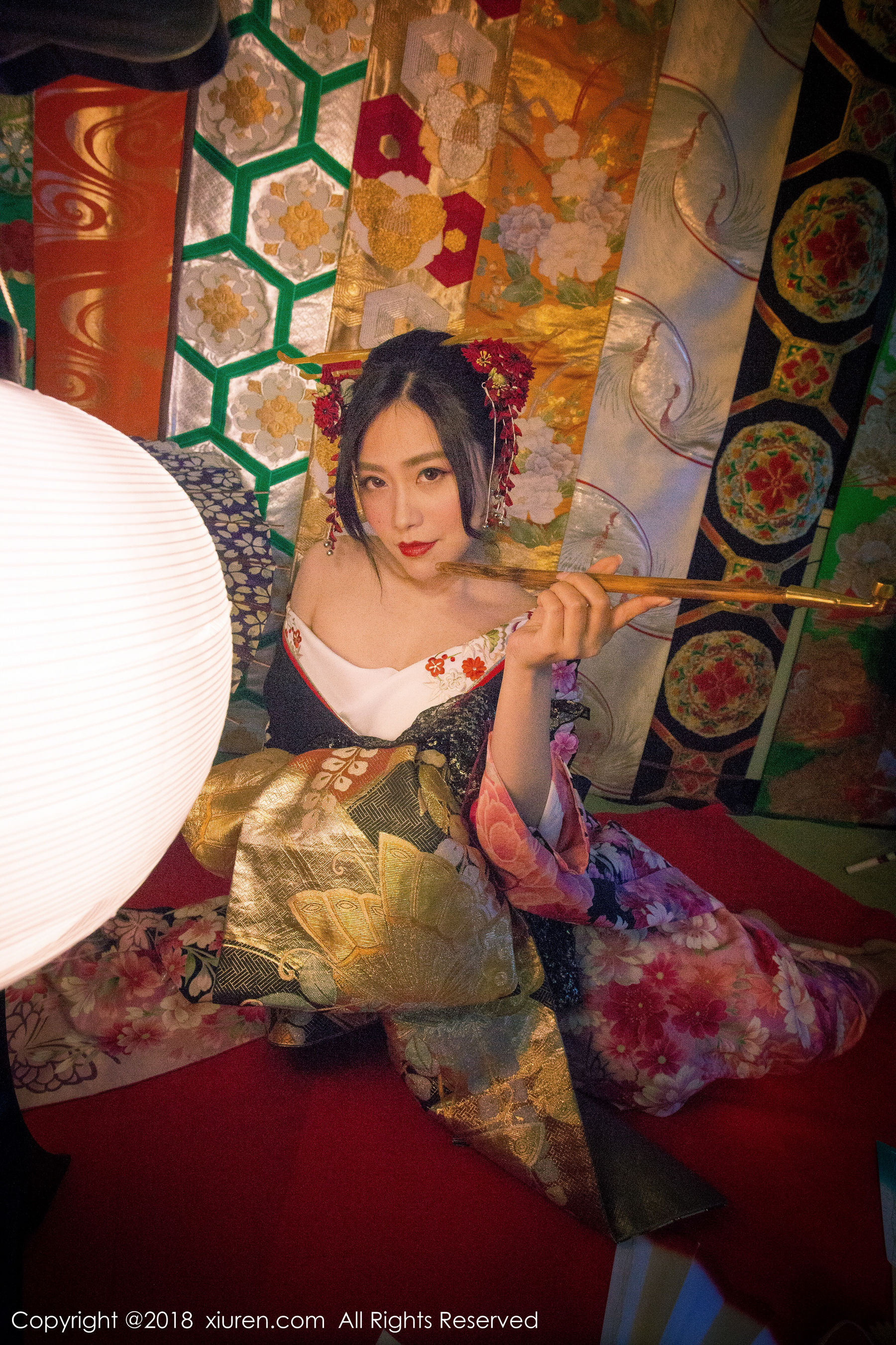 许诺Sabrina《花魁》 [秀人XiuRen] No.930