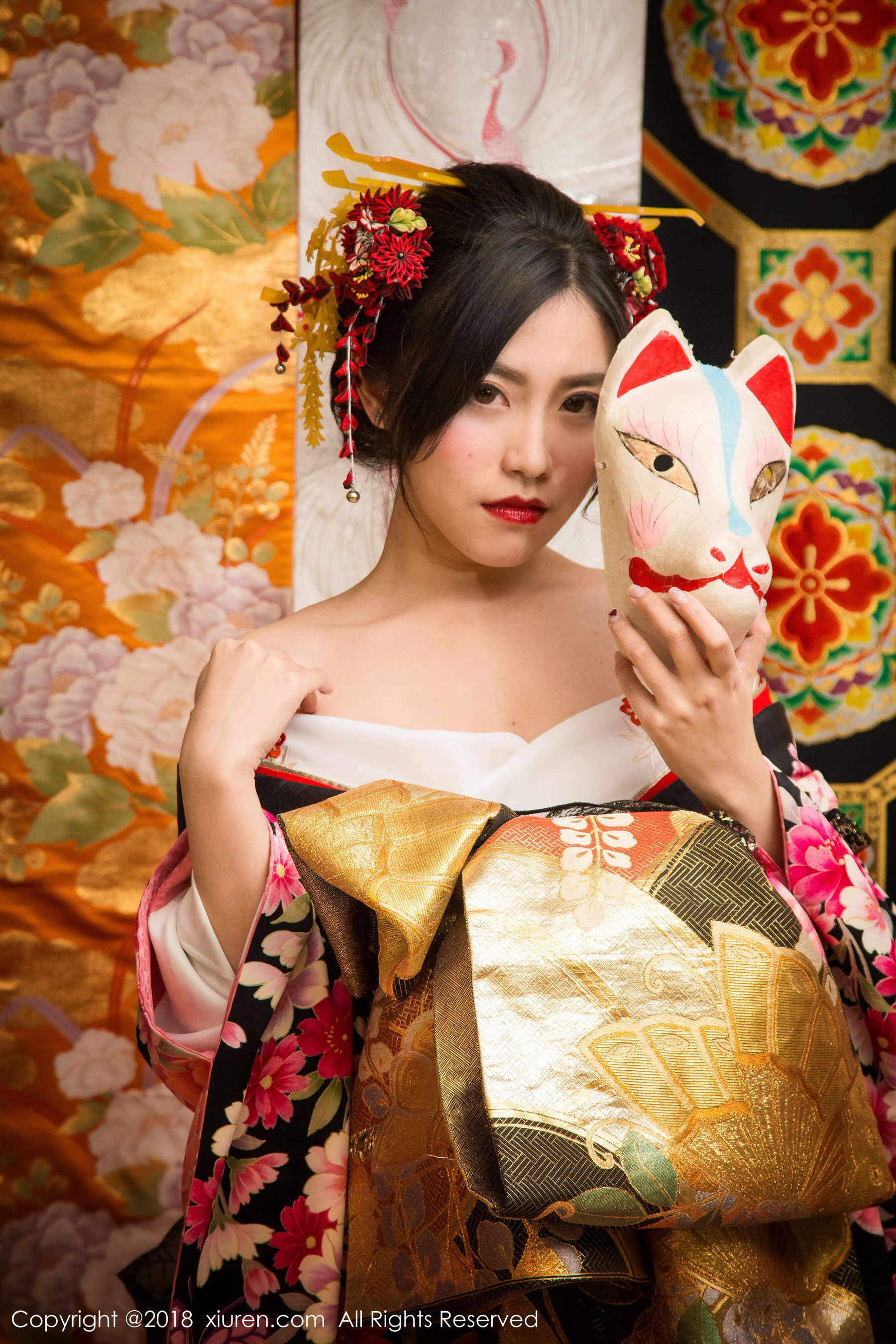 许诺Sabrina《花魁》 [秀人XiuRen] No.930