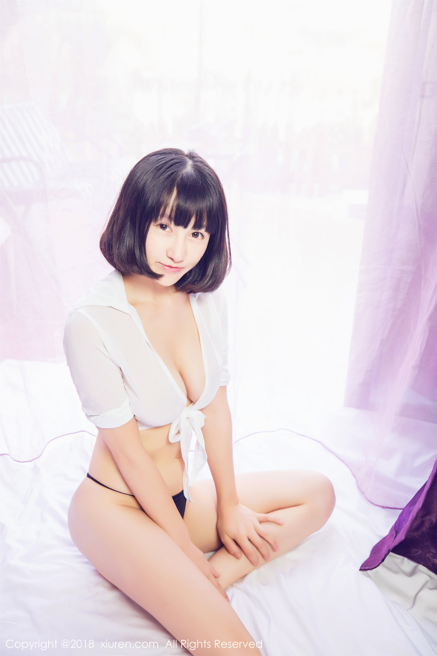 小探戈《透视蕾丝内衣+女仆装+诱惑女秘书OL》 [秀人XiuRen] No.933