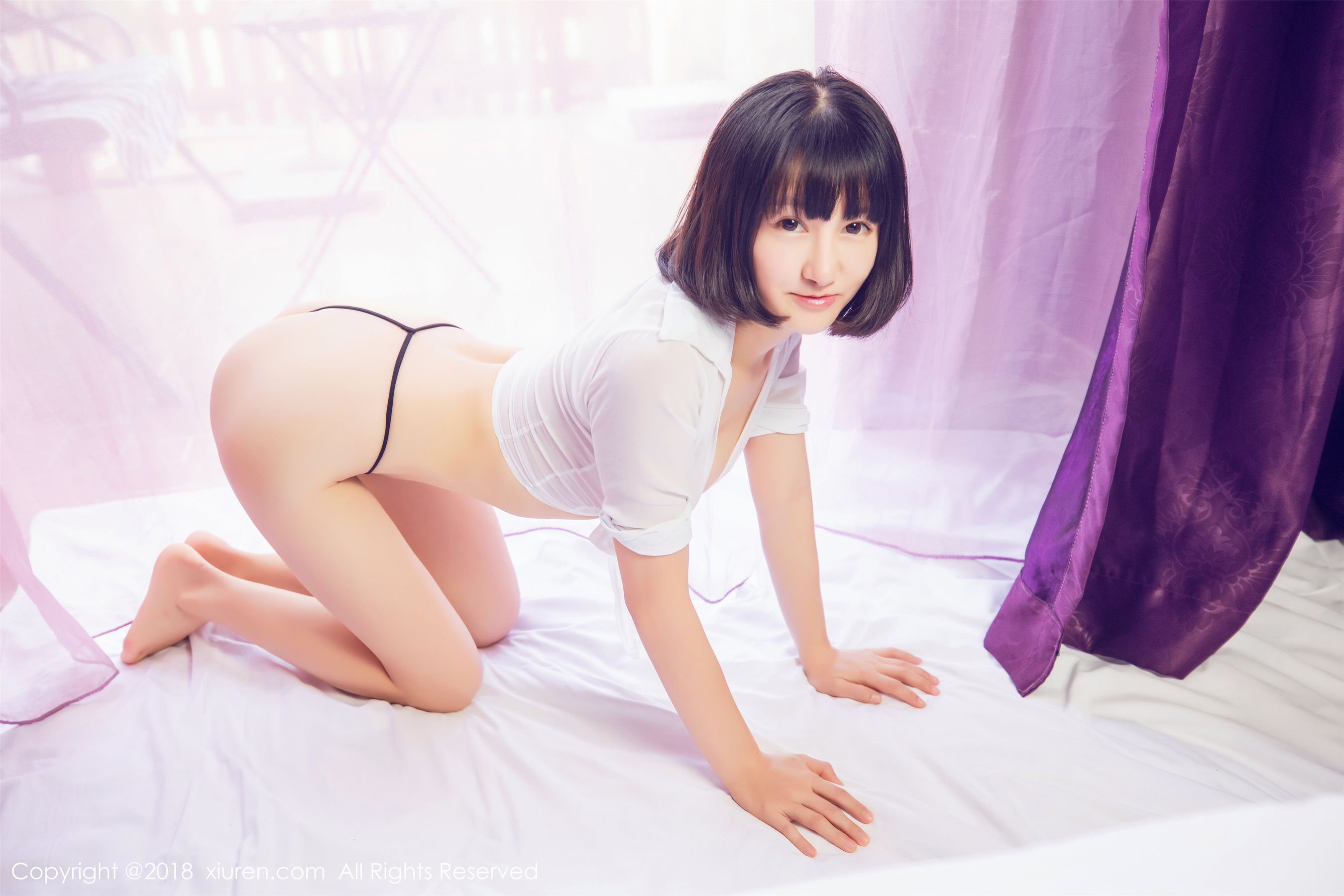 小探戈《透视蕾丝内衣+女仆装+诱惑女秘书OL》 [秀人XiuRen] No.933