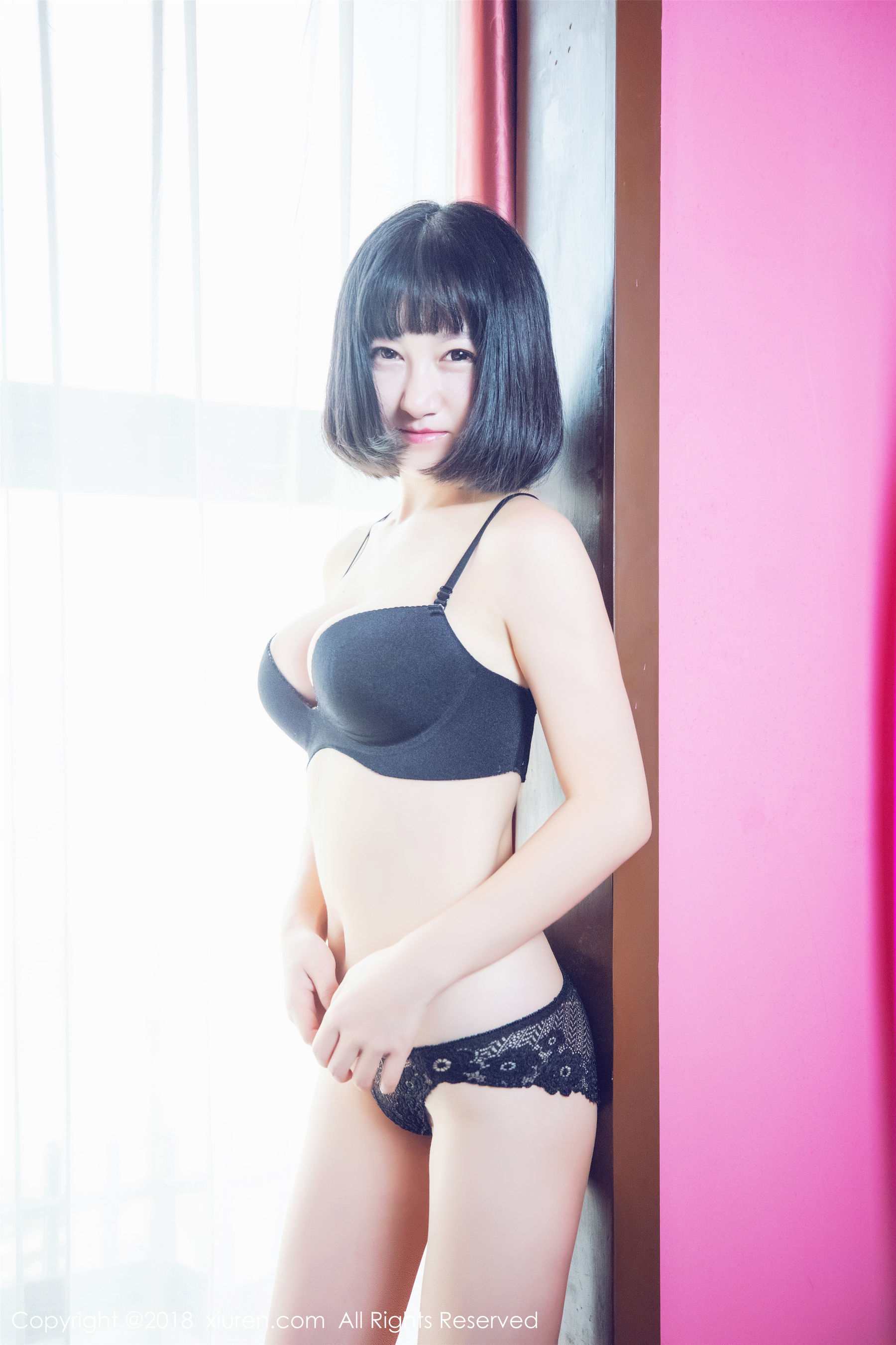 小探戈《透视蕾丝内衣+女仆装+诱惑女秘书OL》 [秀人XiuRen] No.933
