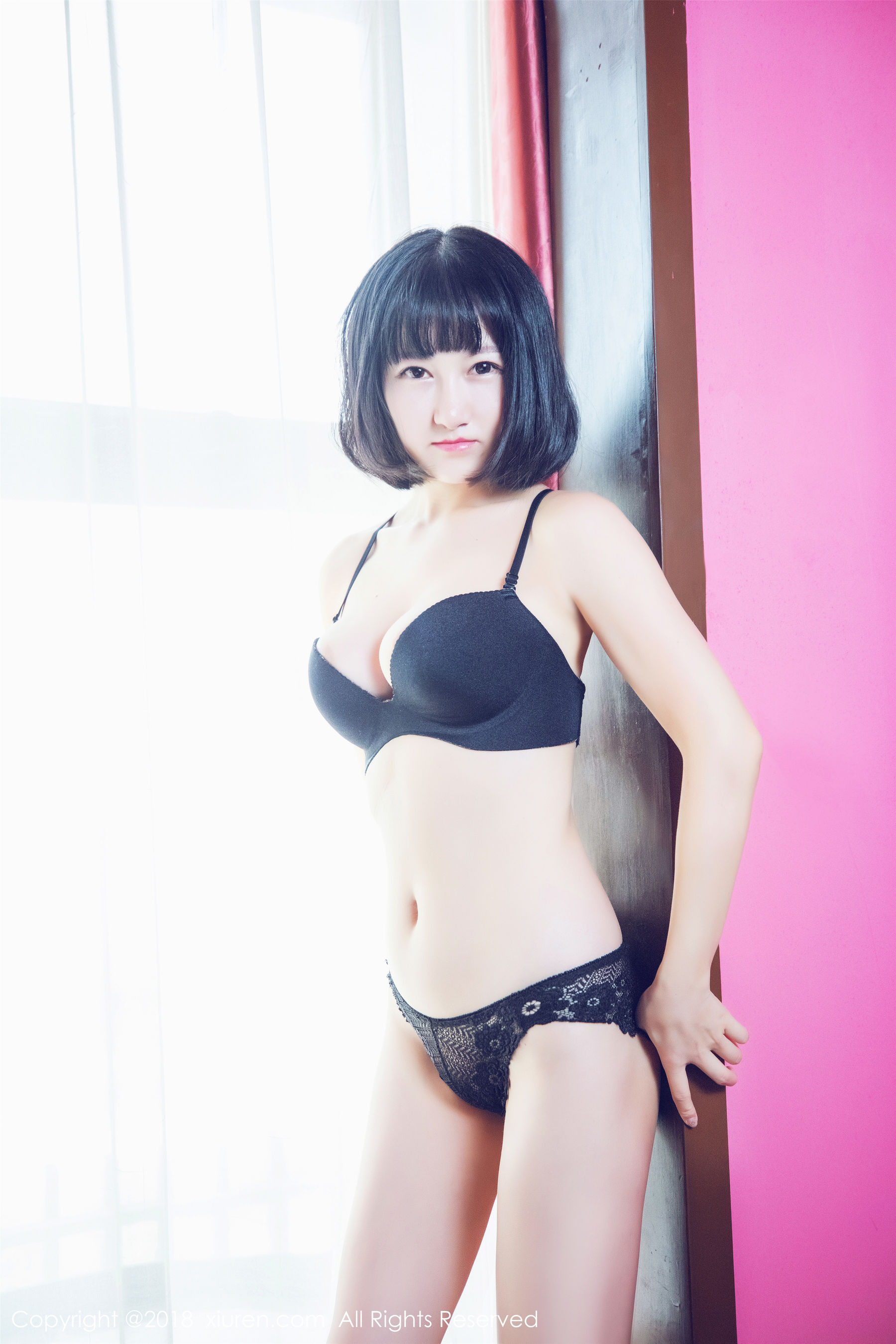 小探戈《透视蕾丝内衣+女仆装+诱惑女秘书OL》 [秀人XiuRen] No.933