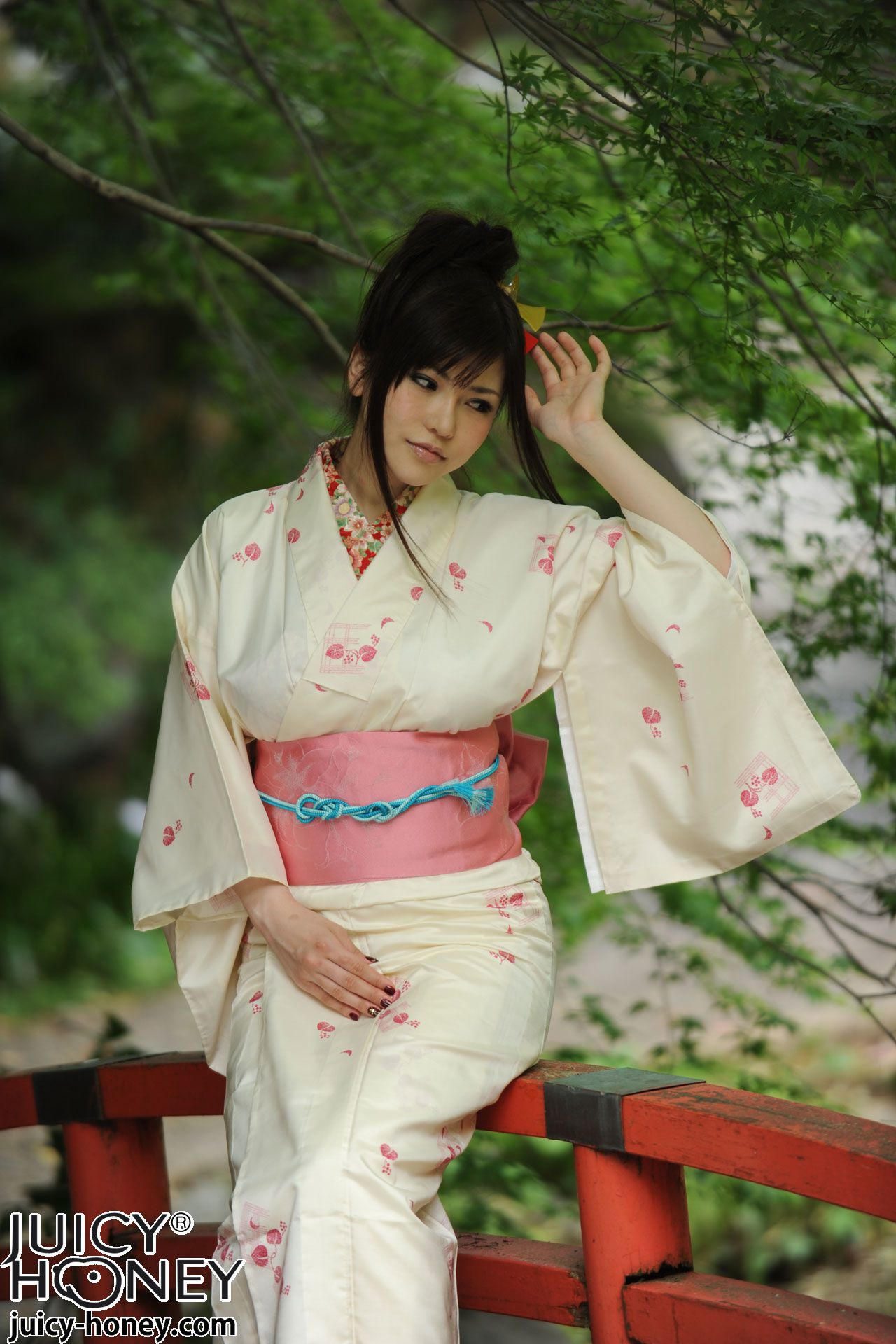 [X-City] KIMONO和テイスト 026 沖田杏梨/观月茜 Anri Okita