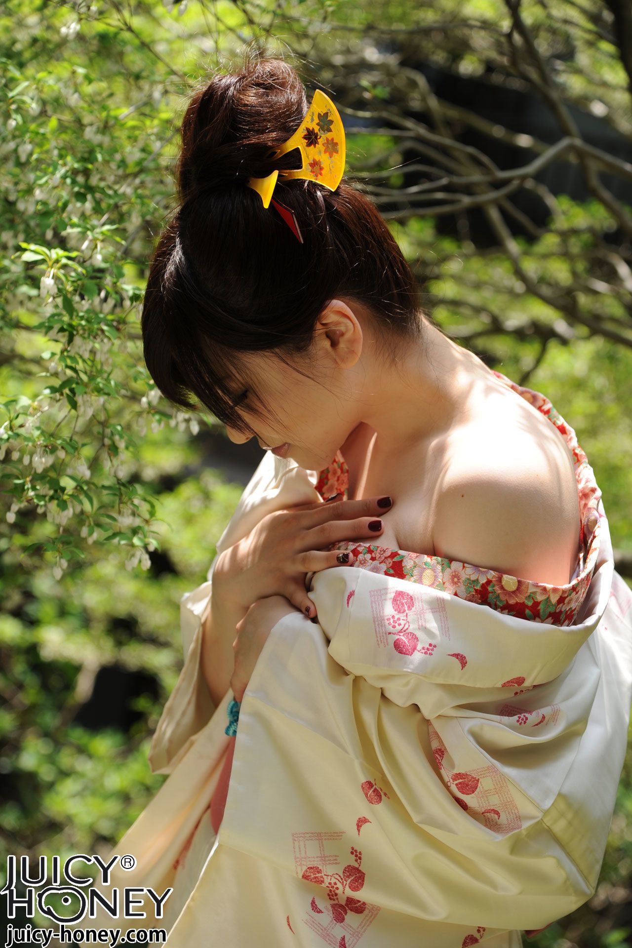 [X-City] KIMONO和テイスト 026 沖田杏梨/观月茜 Anri Okita