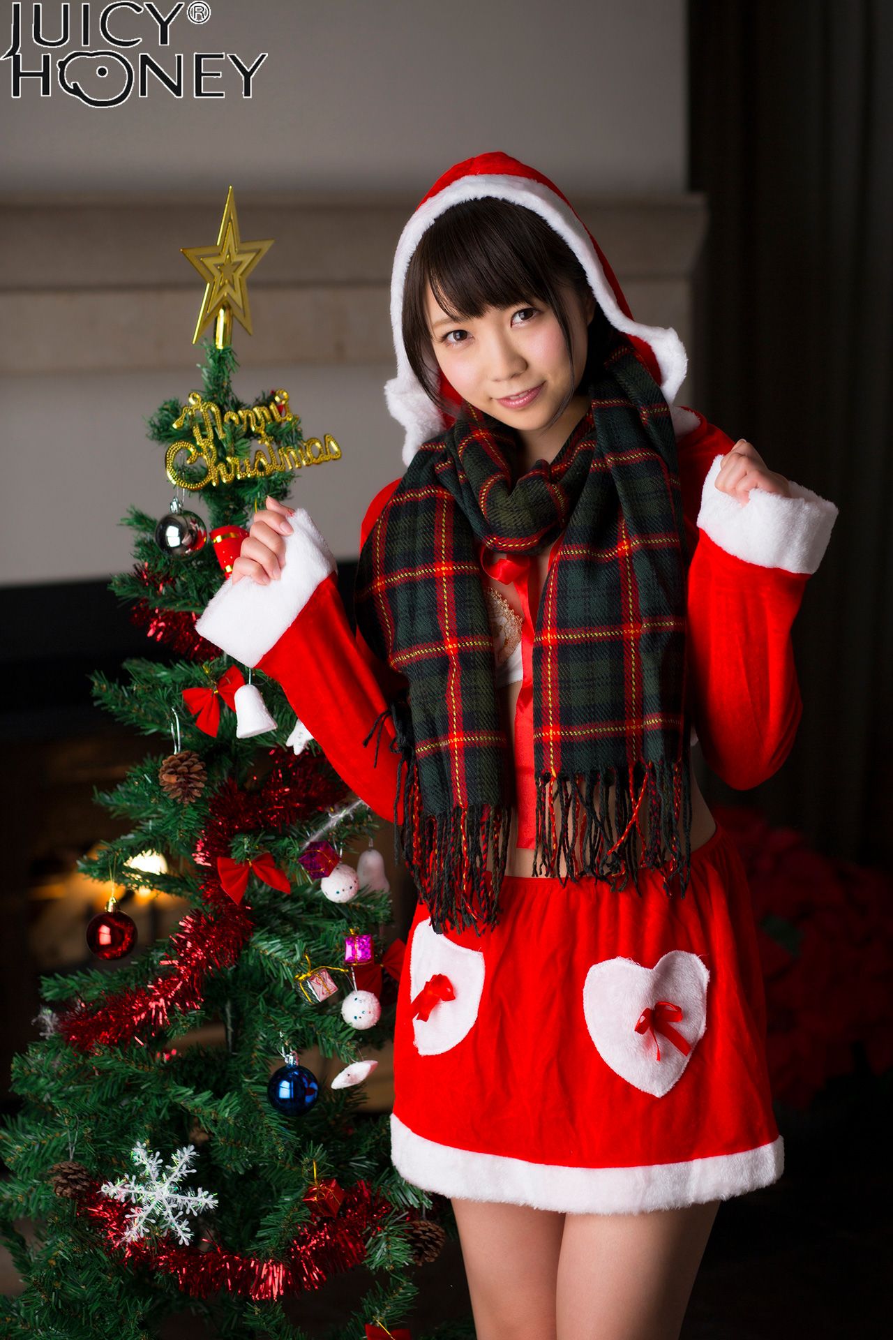 [Juicy Honey] jh206 あやみ旬果&桃乃木かな&戸田真琴《SantaEdition》