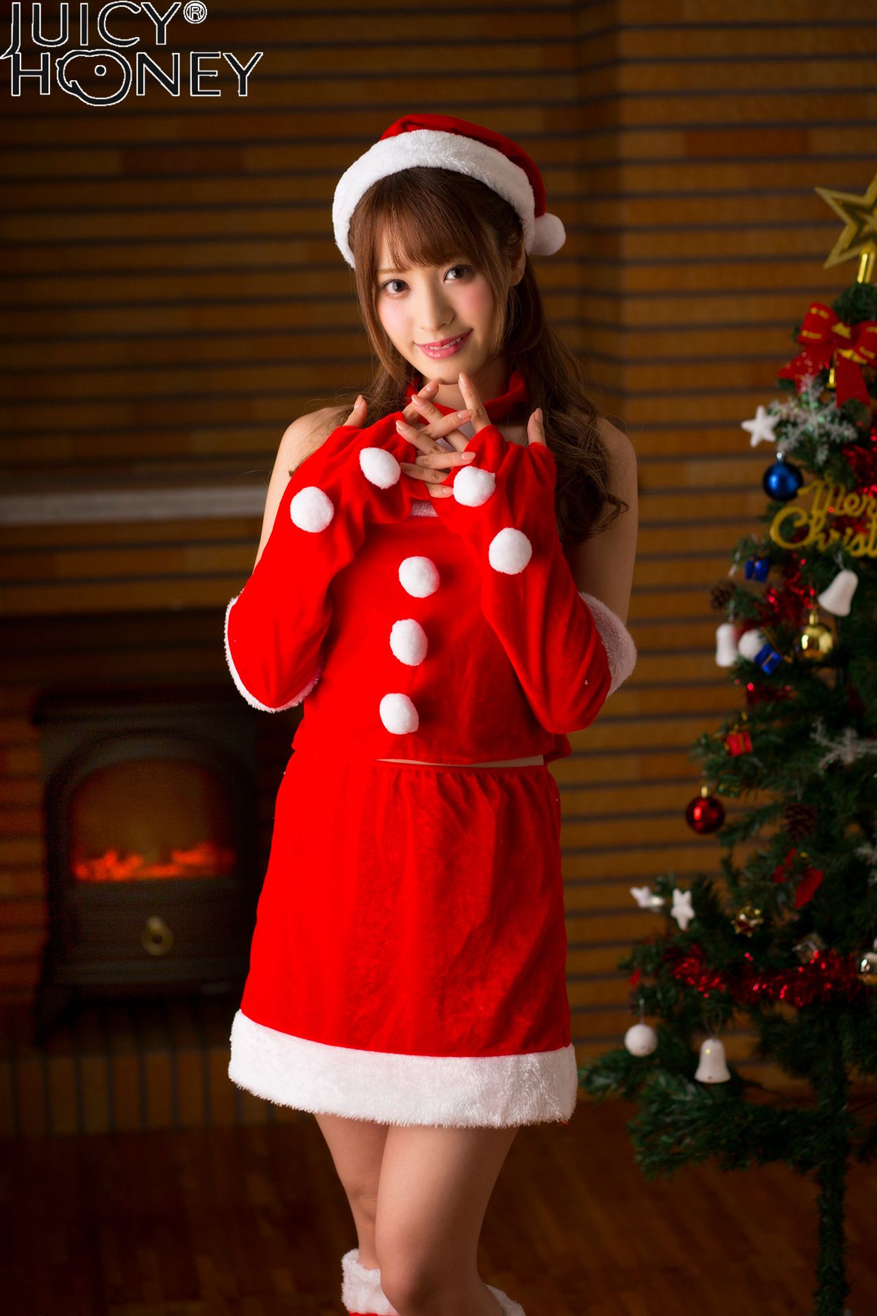[Juicy Honey] jh206 あやみ旬果&桃乃木かな&戸田真琴《SantaEdition》