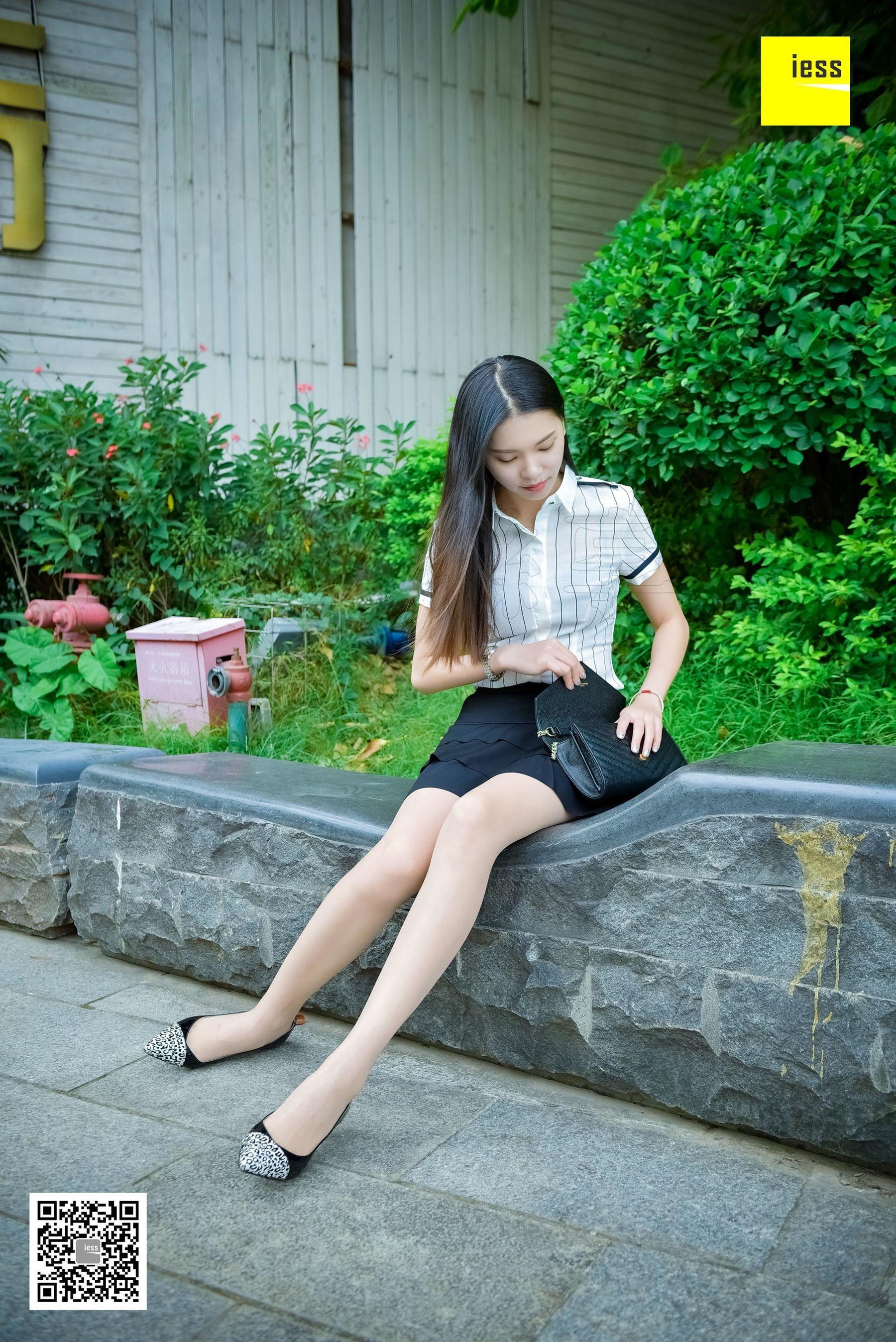 七七《坐在石凳上的美女》[异思趣向IESS] 丝享家169
