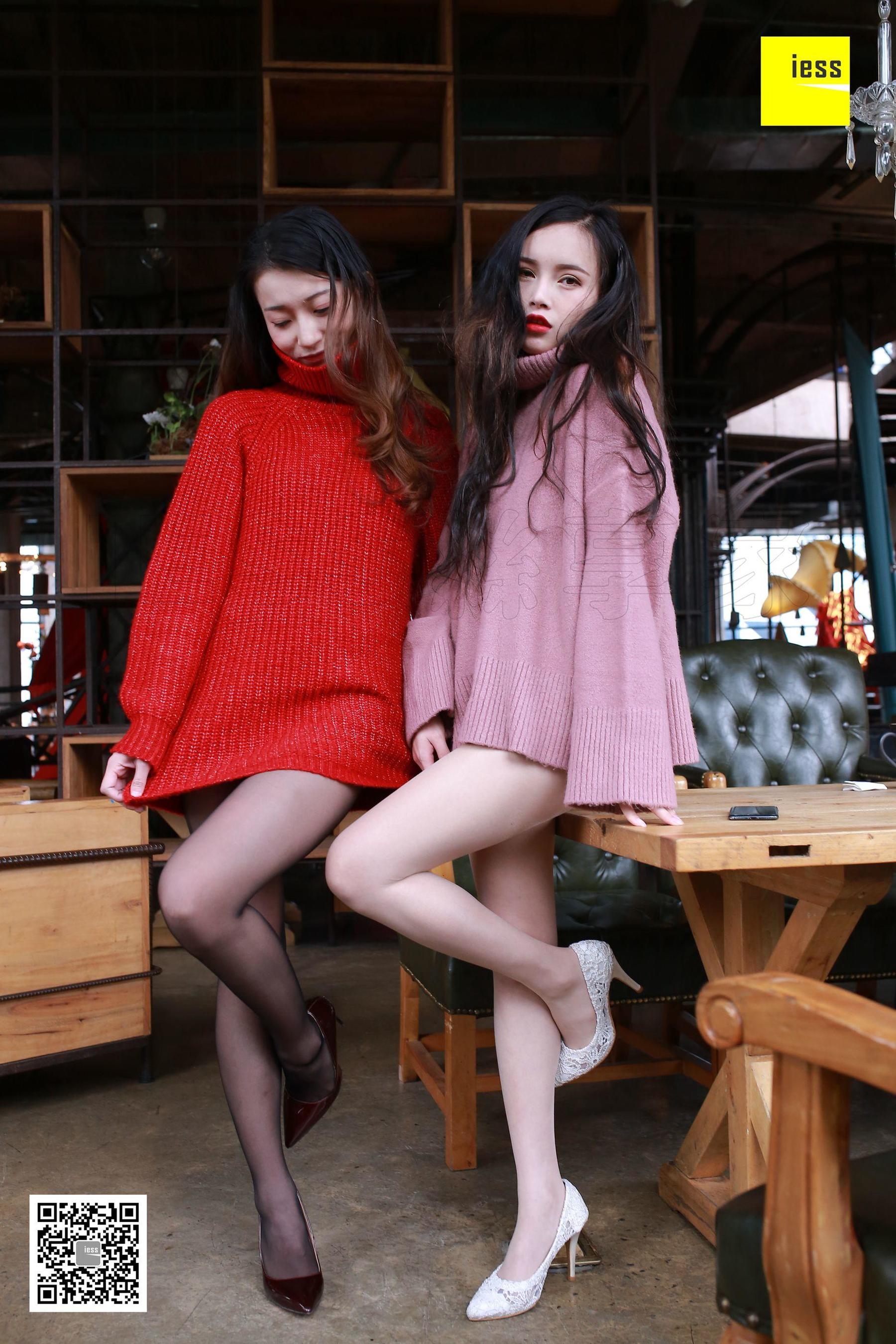 秋秋&小羽《双人圆舞曲》[异思趣向IESS] 丝享家【魔鬼周三】特刊08期