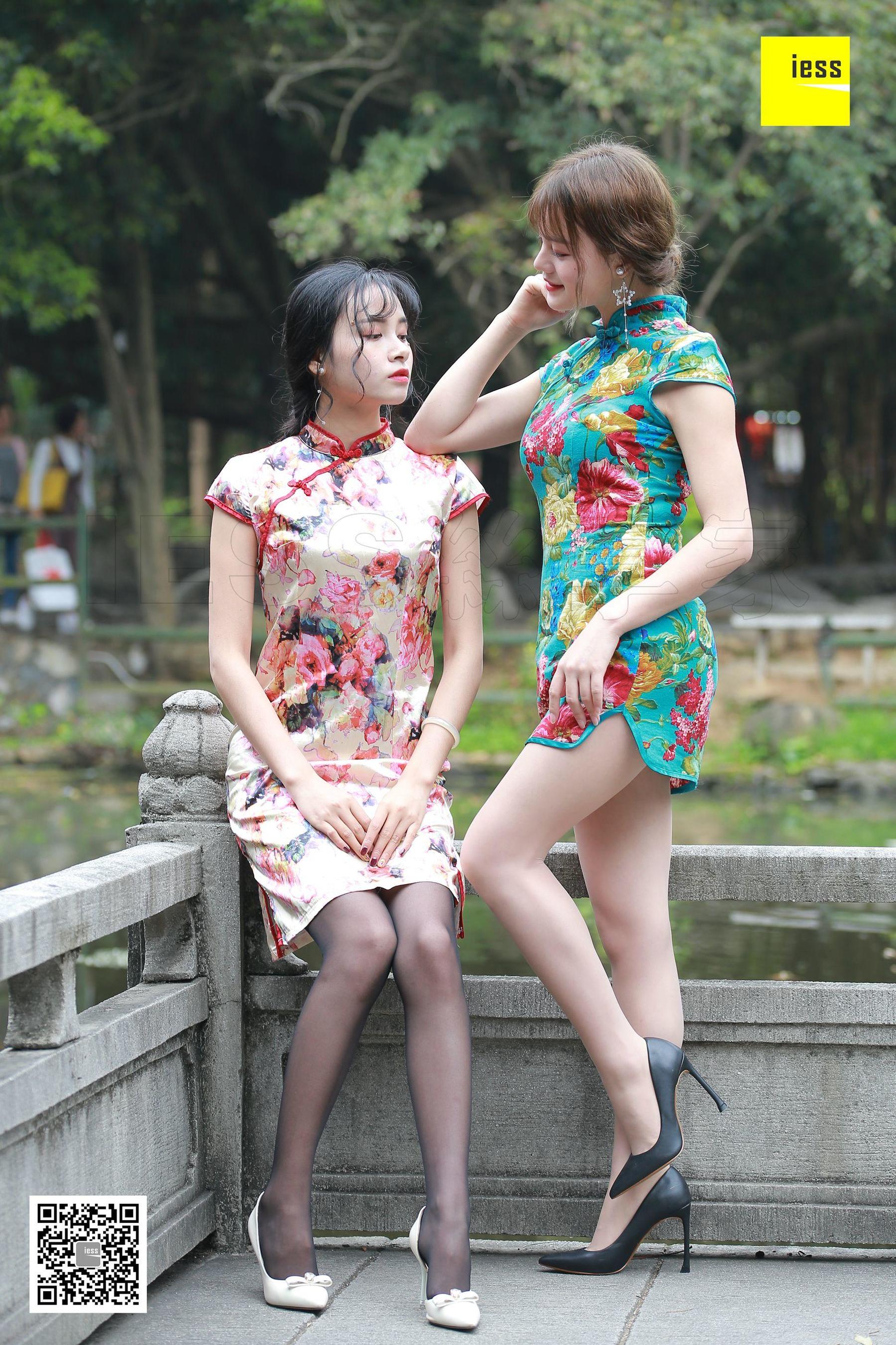 疏影&华华《旗袍双生花》 [异思趣向IESS] 【魔鬼周三】特刊12期