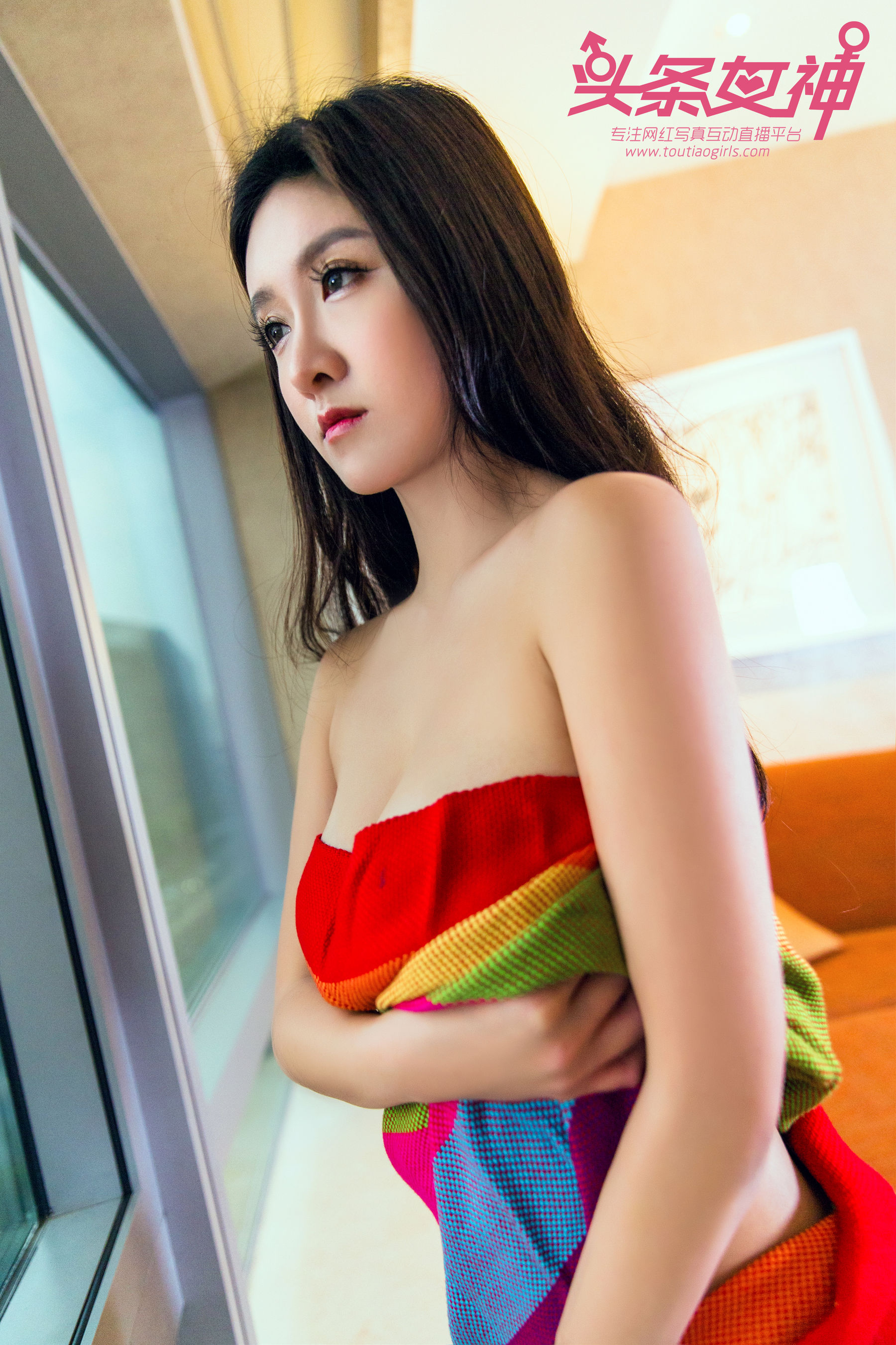 janny《花房姑娘》 [头条女神Toutiaogirls]
