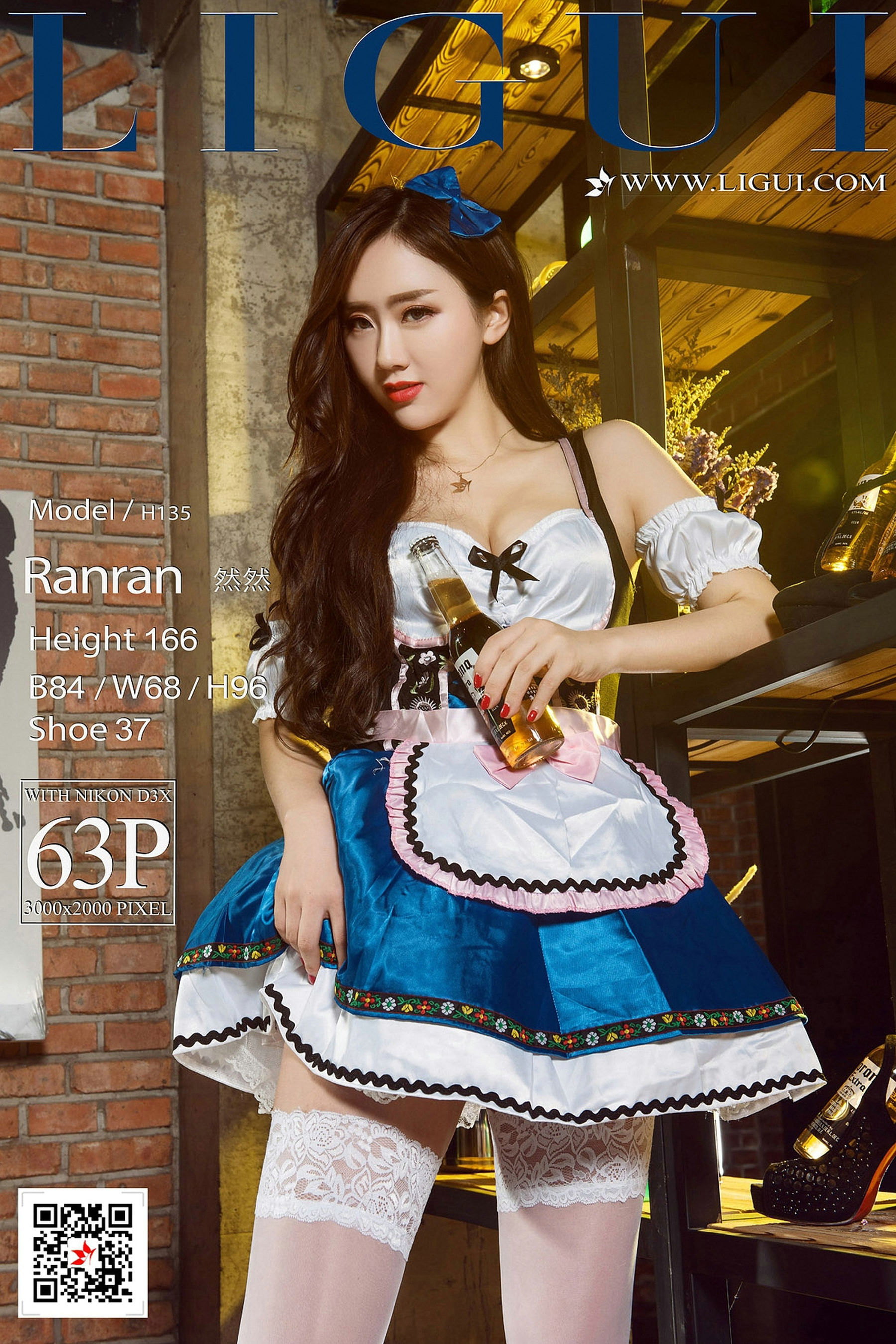 Model 然然《白丝美腿丝脚》 [丽柜Ligui]