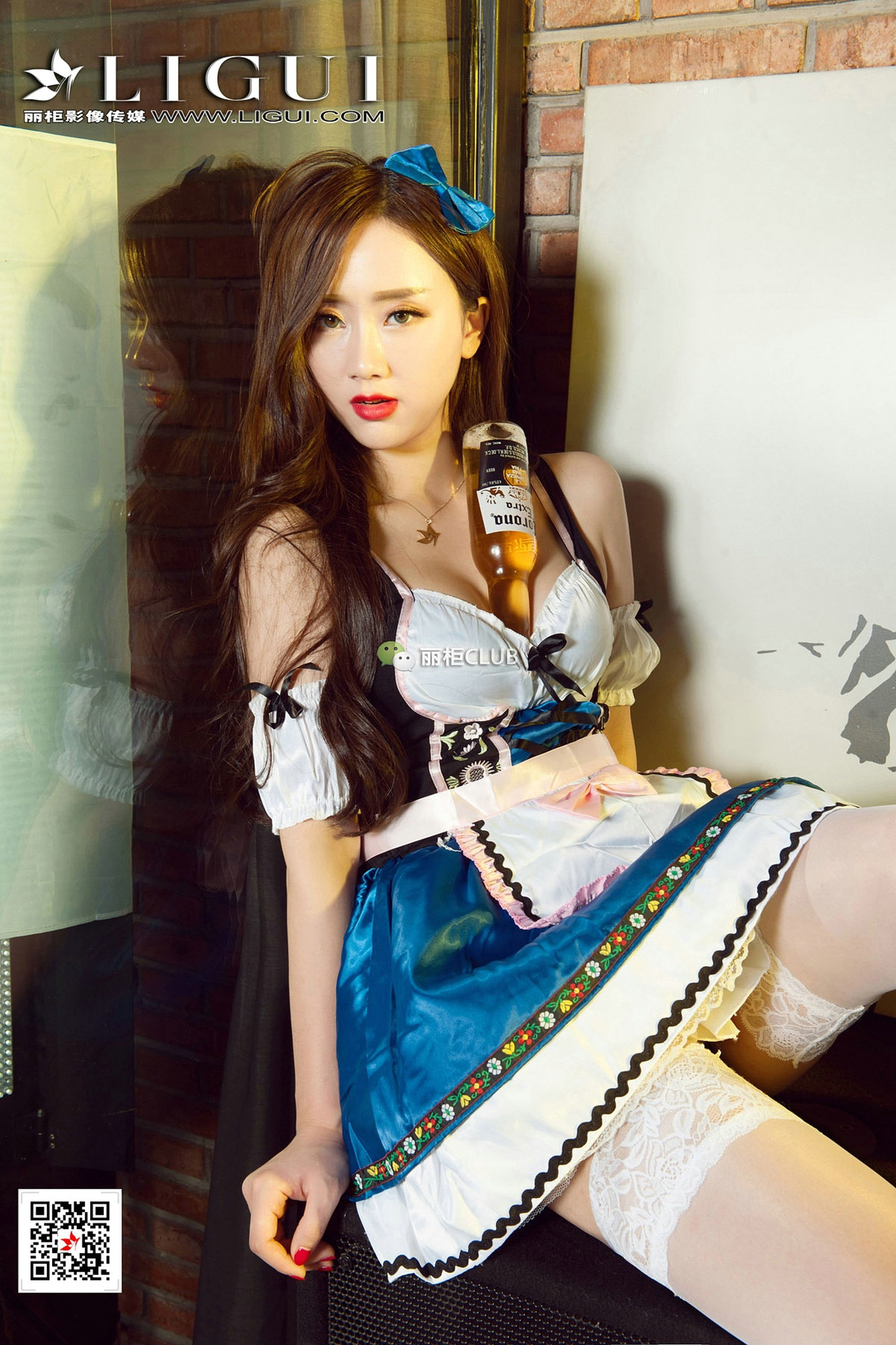 Model 然然《白丝美腿丝脚》 [丽柜Ligui]