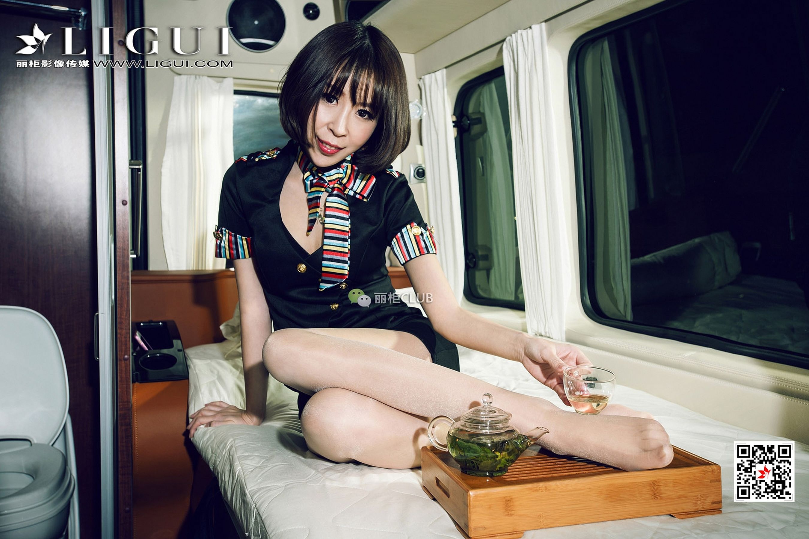 Model 足模Vicky《空姐丝足》 [丽柜Ligui]
