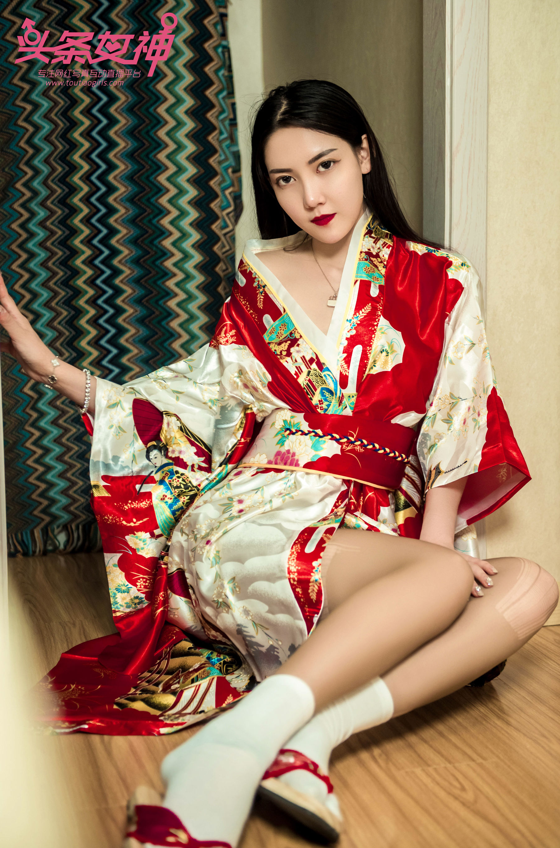 冯雪娇《和服之韵》 [头条女神Toutiaogirls]